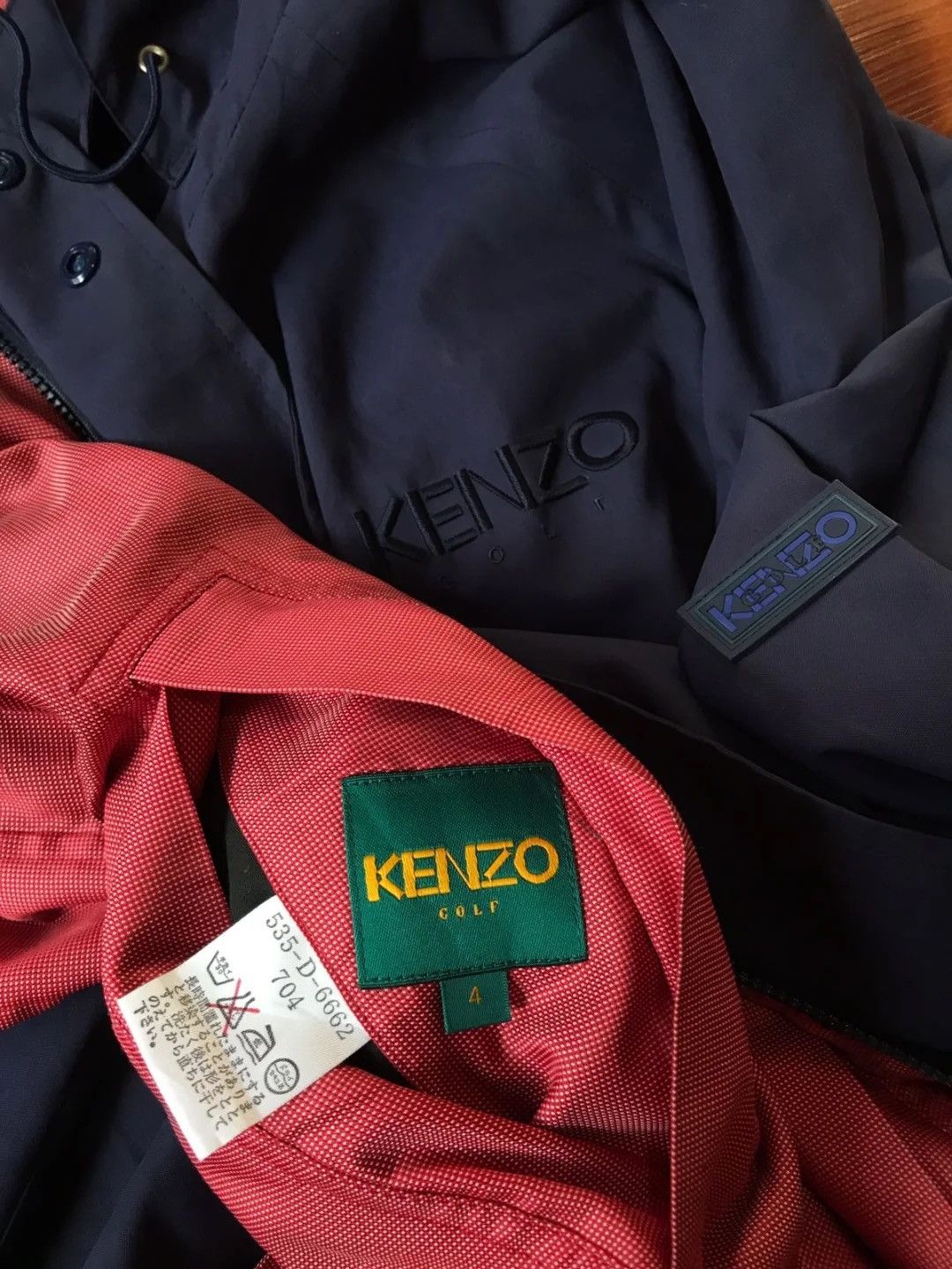 Vintage Vintage Kenzo Golf Revesible Jacket Size US L / EU 52-54 / 3 - 5 Thumbnail