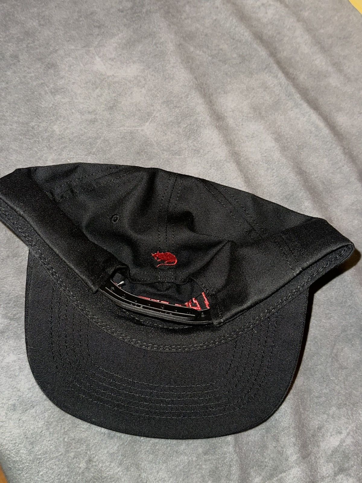 Stray Rats 2015 DS Red on Black Arch Logo cap Size ONE SIZE - 6 Thumbnail