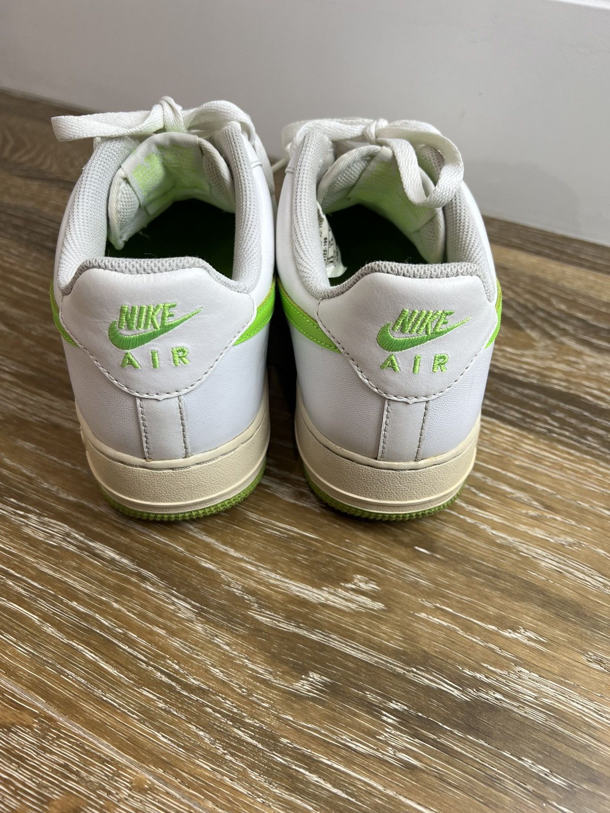 Nike Nike air force 1s electric green sneakers Size US 8.5 / EU 41-42 - 5 Thumbnail