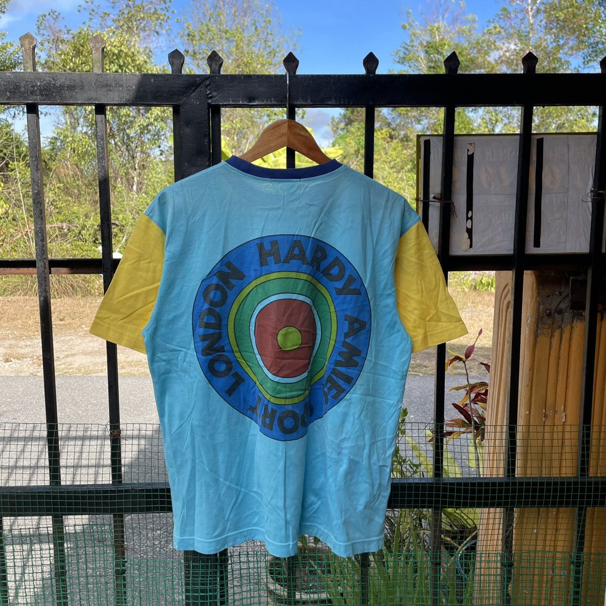 Hardy Amies 🔥Vintage 80s Hardy Amies Sport All Over Print Designer Tee Size US L / EU 52-54 / 3 - 2 Thumbnail