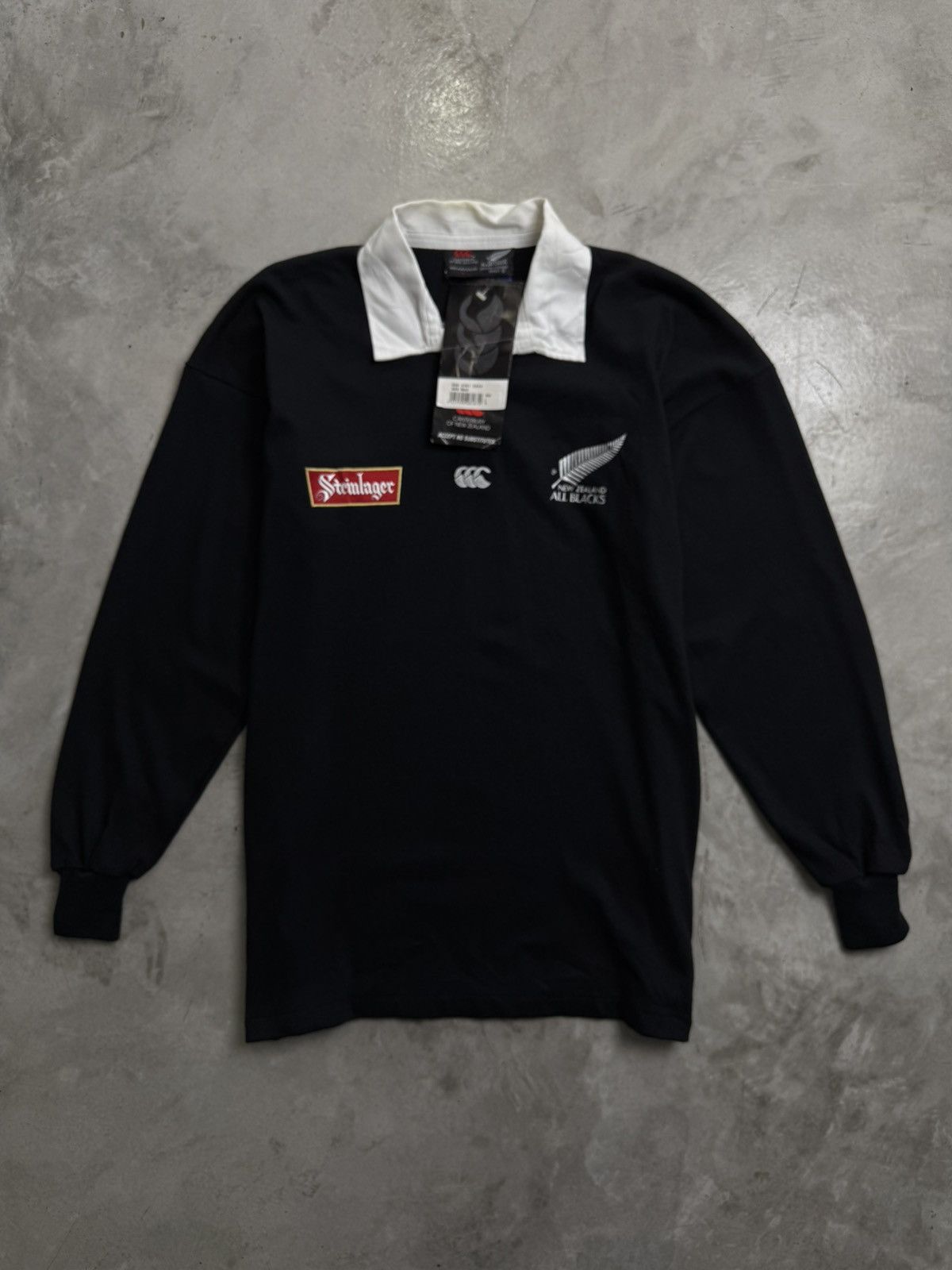 Canterbury of New Zealand CANTERBURY X NEW ZEALAND " ALL BLACK " 1994/1999 WITH TAG Size US L / EU 52-54 / 3 - 1 Thumbnail