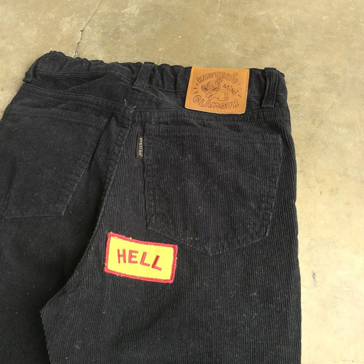 Hysteric Glamour FOR KIDS‼️Vintage Hysteric Glamour Mini Corduroy Pants Black Size US 26 / EU 42 - 12 Thumbnail