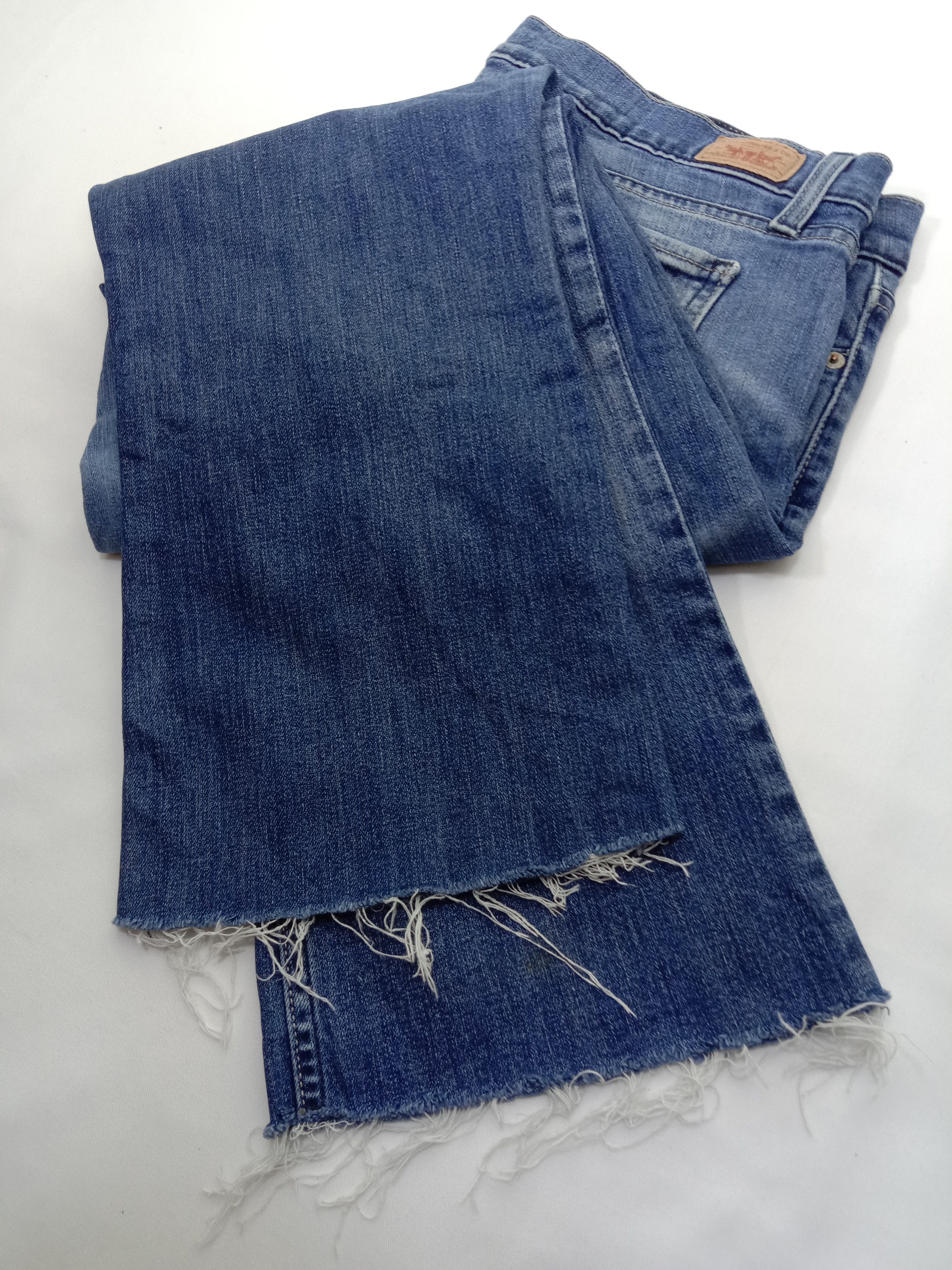 Levi's Vintage Levi's 524 Jeans Distressed Denim Size 34" / US 12 / IT 48 - 17 Thumbnail
