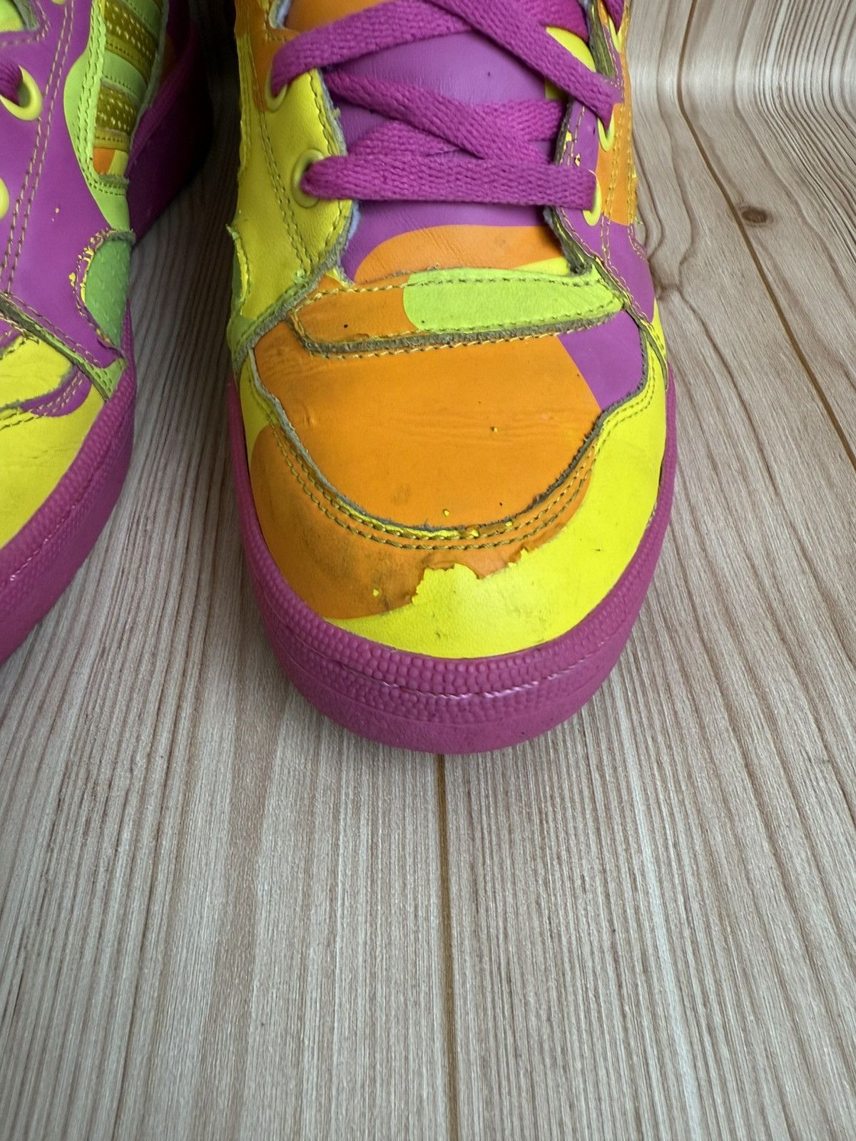 Adidas × Jeremy Scott Neo camo instinct sneakers Size US 7.5 / EU 40-41 - 7 Thumbnail