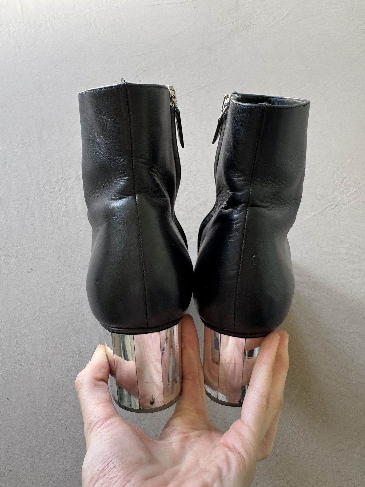 Salvatore Ferragamo Salvatore Ferragamo Florrie block-heel ankle boots Size US 11 / IT 41 - 7 Thumbnail