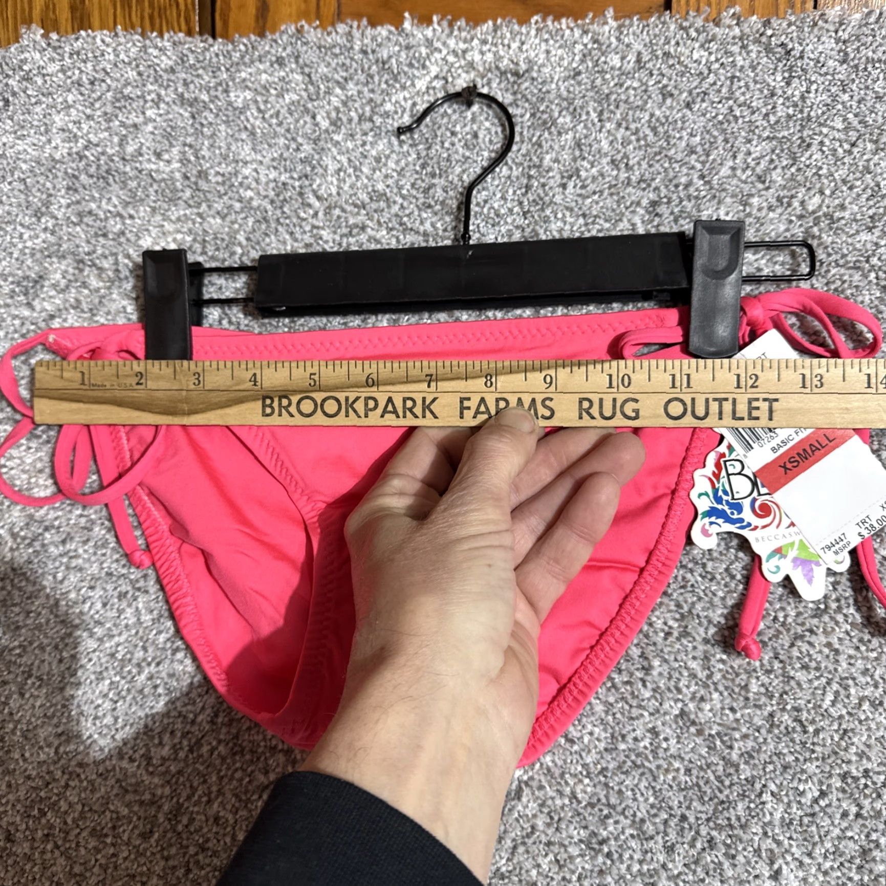 Vintage **Coquette Women XS Y2KStyle Pink Bikini Bottom Side Tie Chic** User: **Y2KStyle Coquette Women XS Pink Bikini Bottom Side Tie Chic** Size 26" / US 2 / IT 38 - 4 Thumbnail