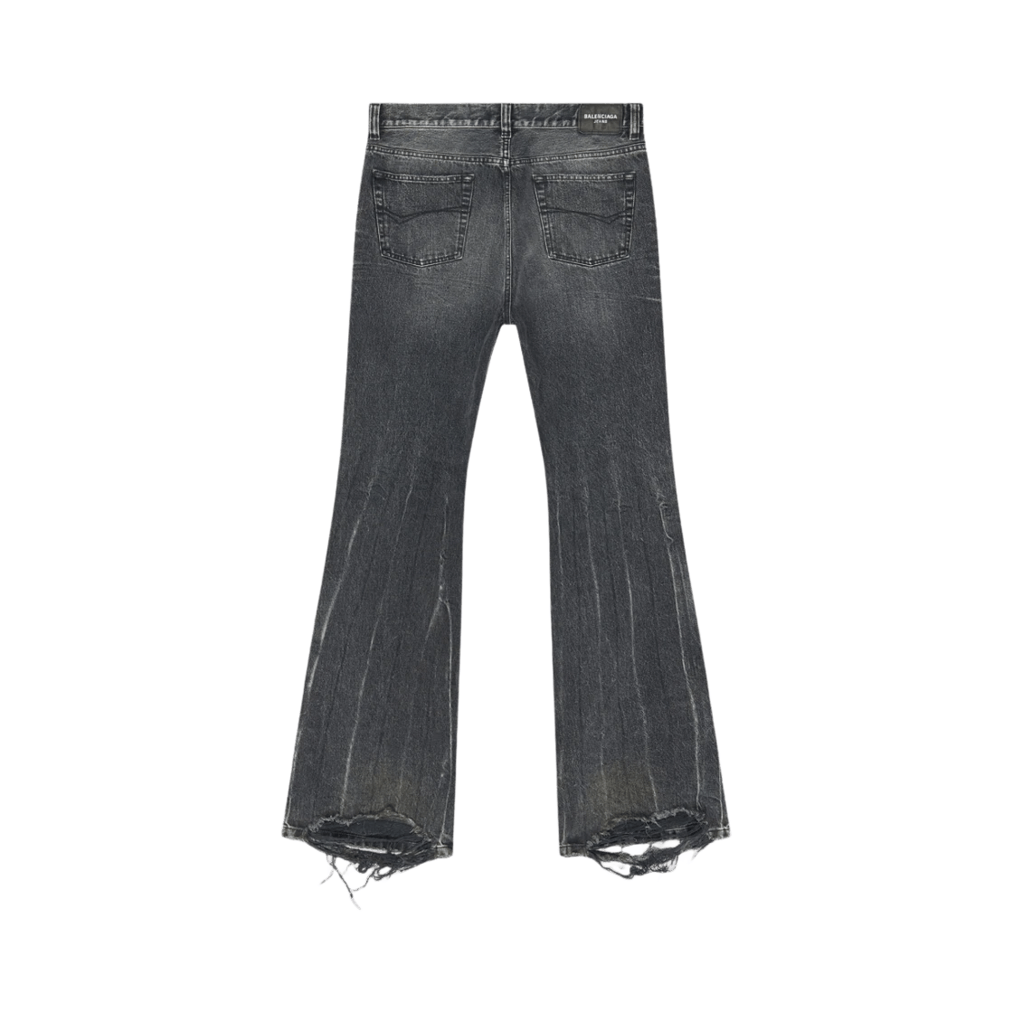 Balenciaga o1bcso1str0226 Flared Pants In Black Size US 32 / EU 48 - 2 Thumbnail