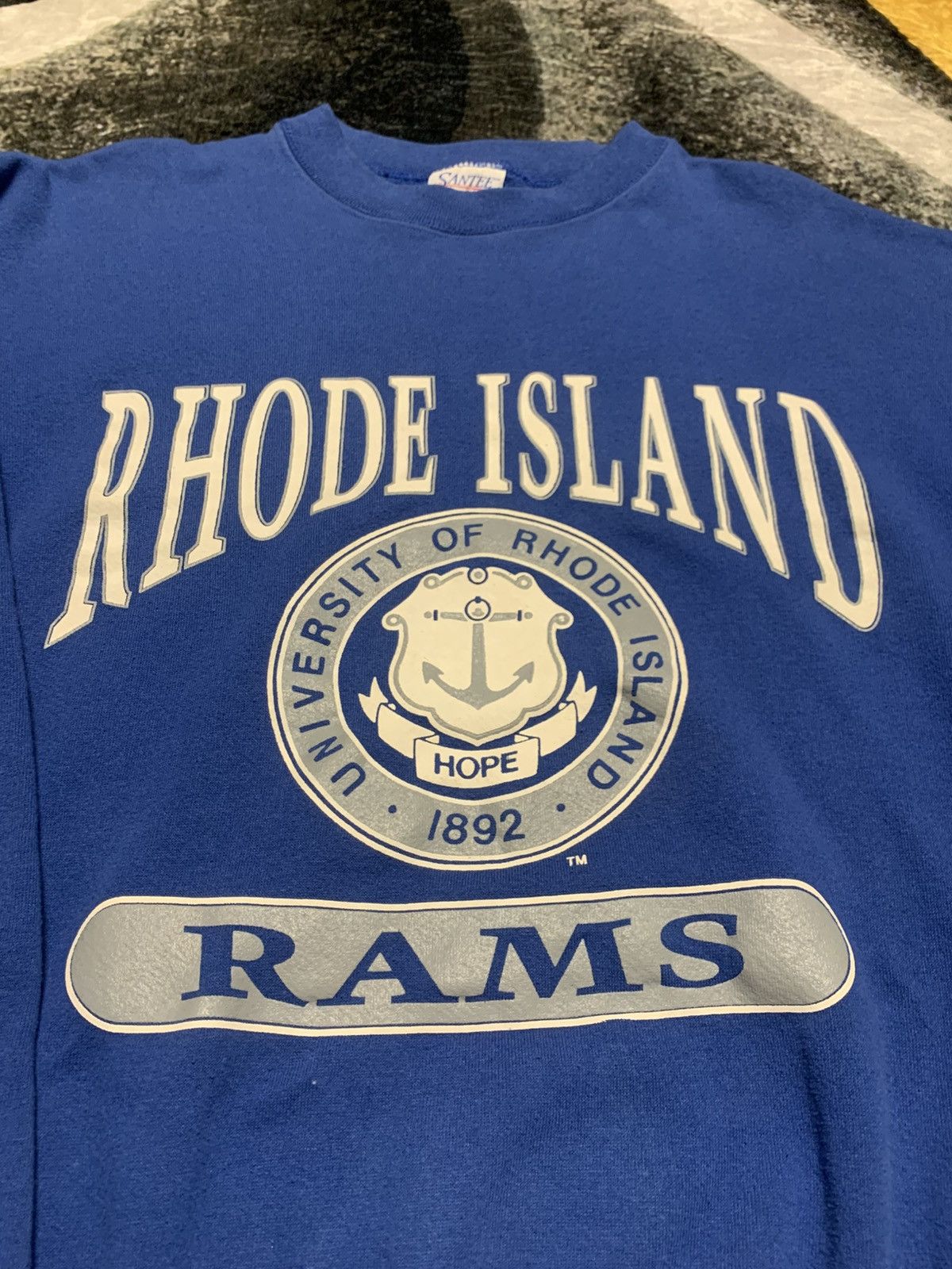 Vintage Vintage Rhode Island University Sweatshirt Size ONE SIZE - 2 Thumbnail