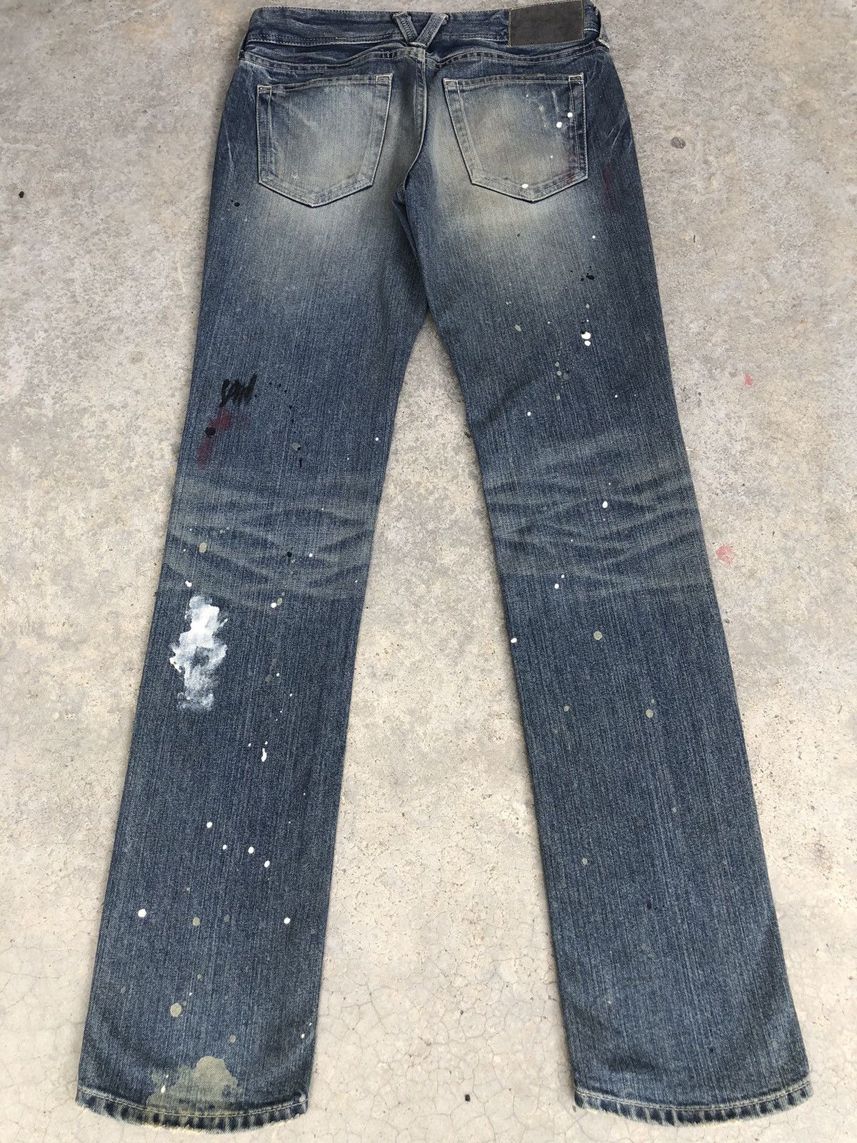 Vanquish Japanese Vanquish Distressed Jeans Slim Fit Size US 30 / EU 46 - 2 Thumbnail