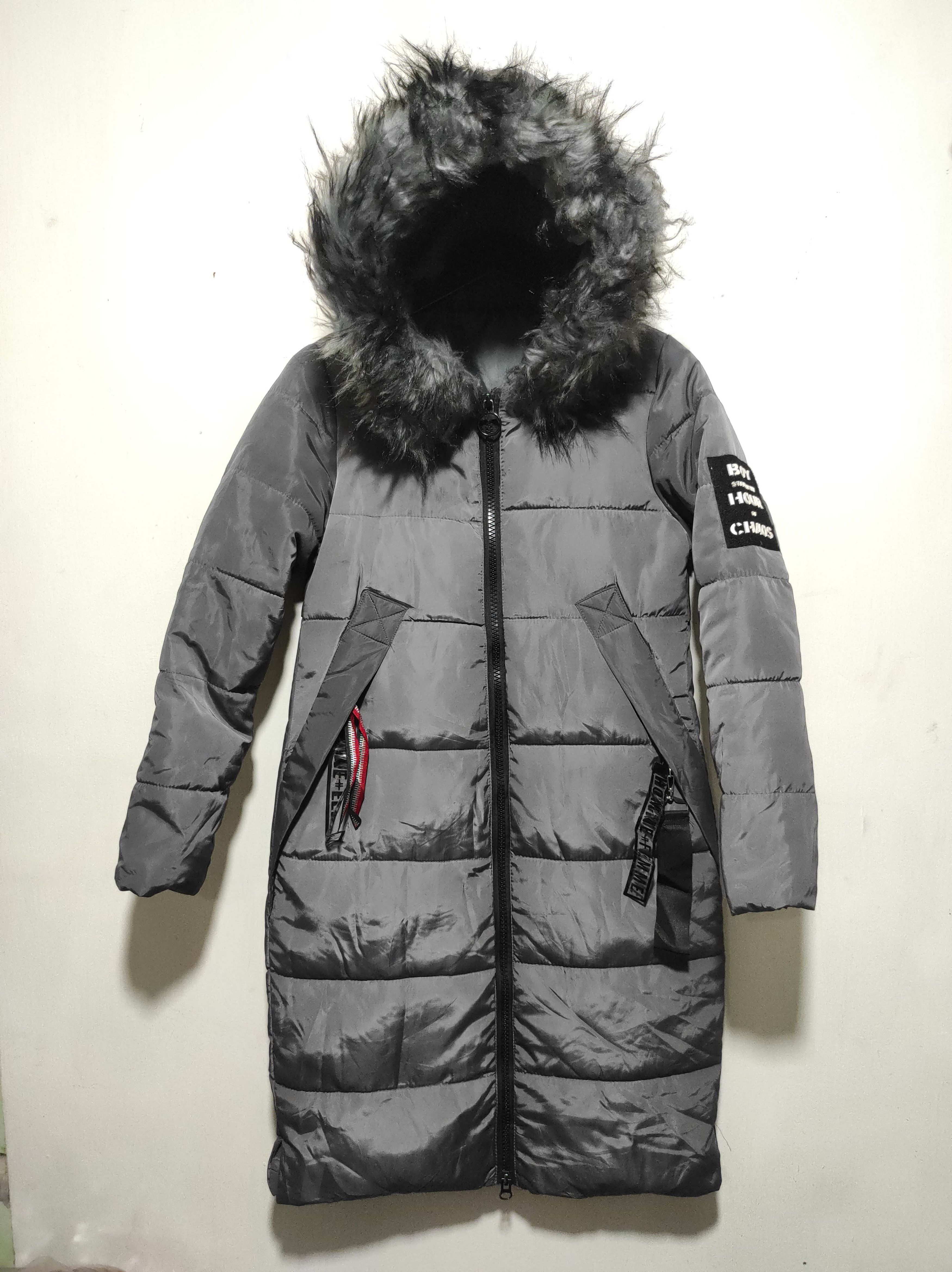 Japanese Brand Fur Down Puffer Hoodie Jacket Size S / US 4 / IT 40 - 2 Thumbnail
