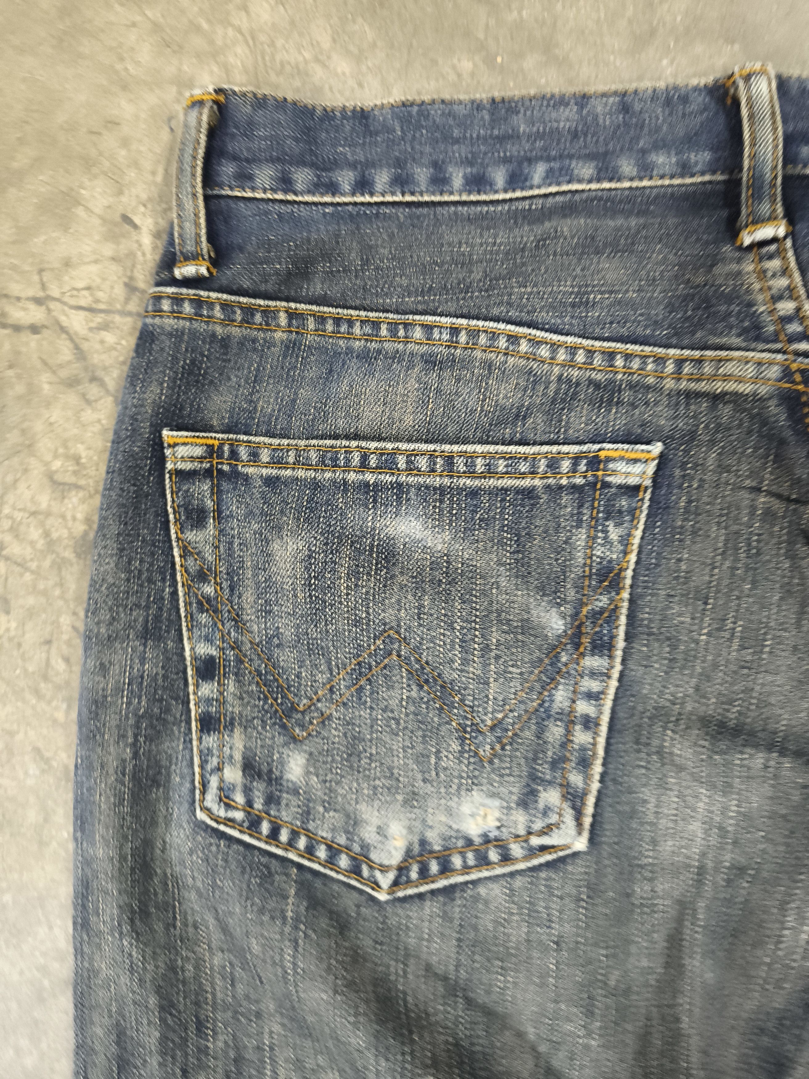 Beauty Beast Flare🔥🔥🔥 Vintage Edwin Jeans distressed if six was nine Size US 30 / EU 46 - 6 Thumbnail
