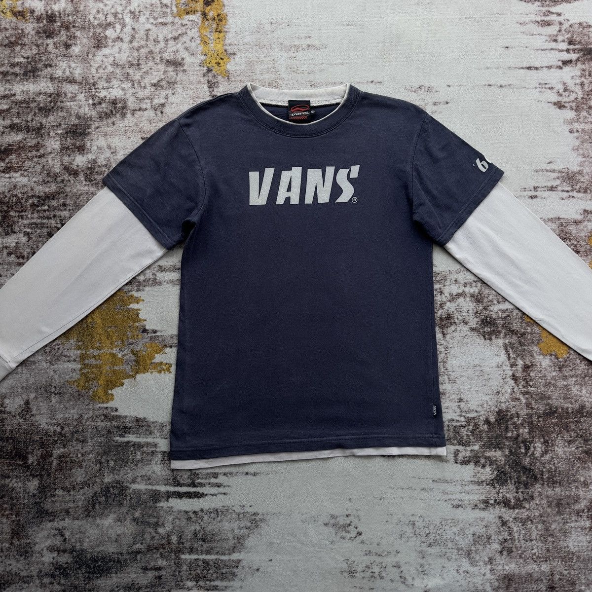 Vans VINTAGE VANS OF THE WALL Y2K LONG SLEEVE BIG LOGO Size US S / EU 44-46 / 1 - 2 Thumbnail