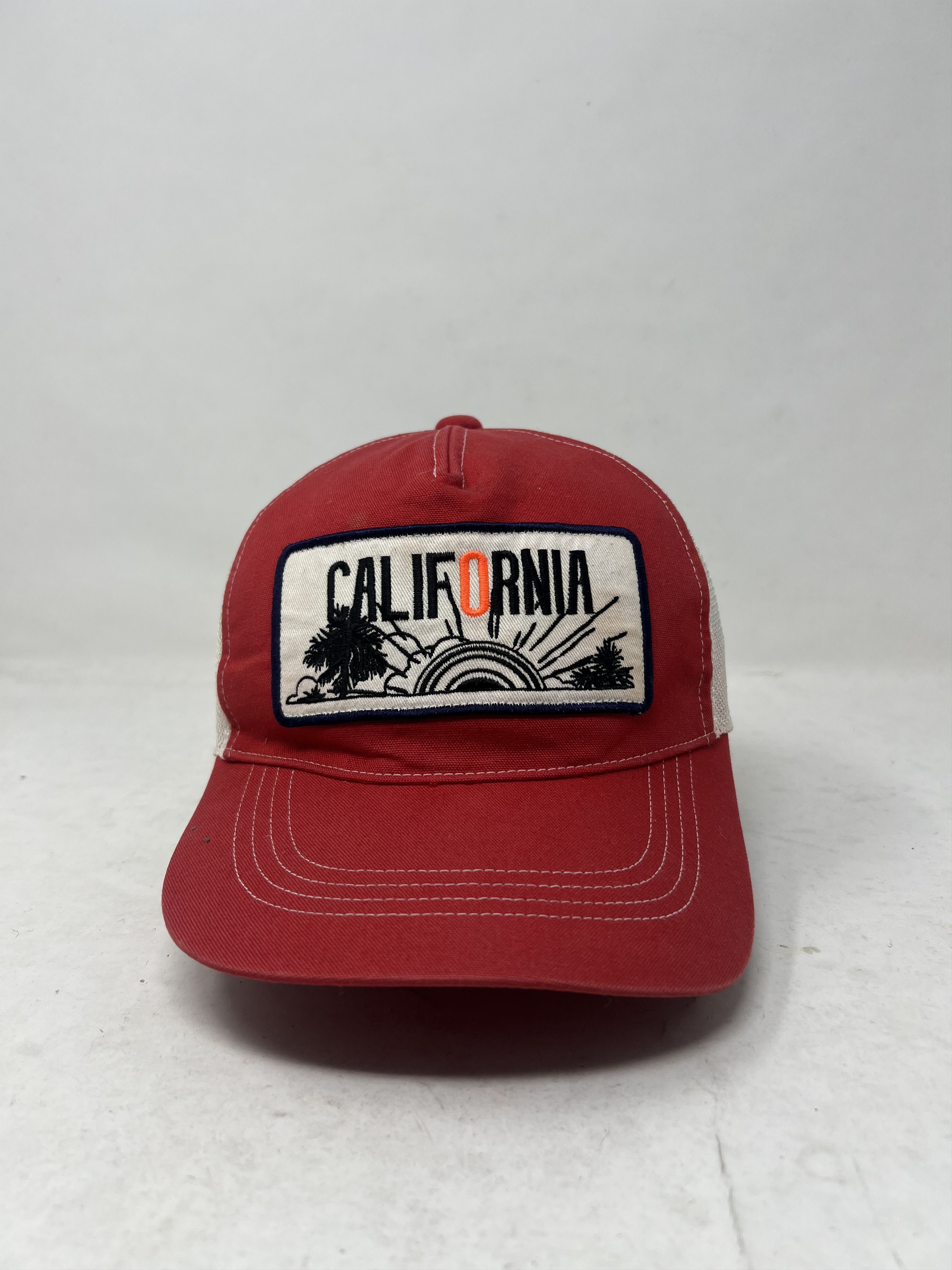 Japanese Brand King Kerosin Motor State California Trucker Hat Size ONE SIZE - 6 Thumbnail