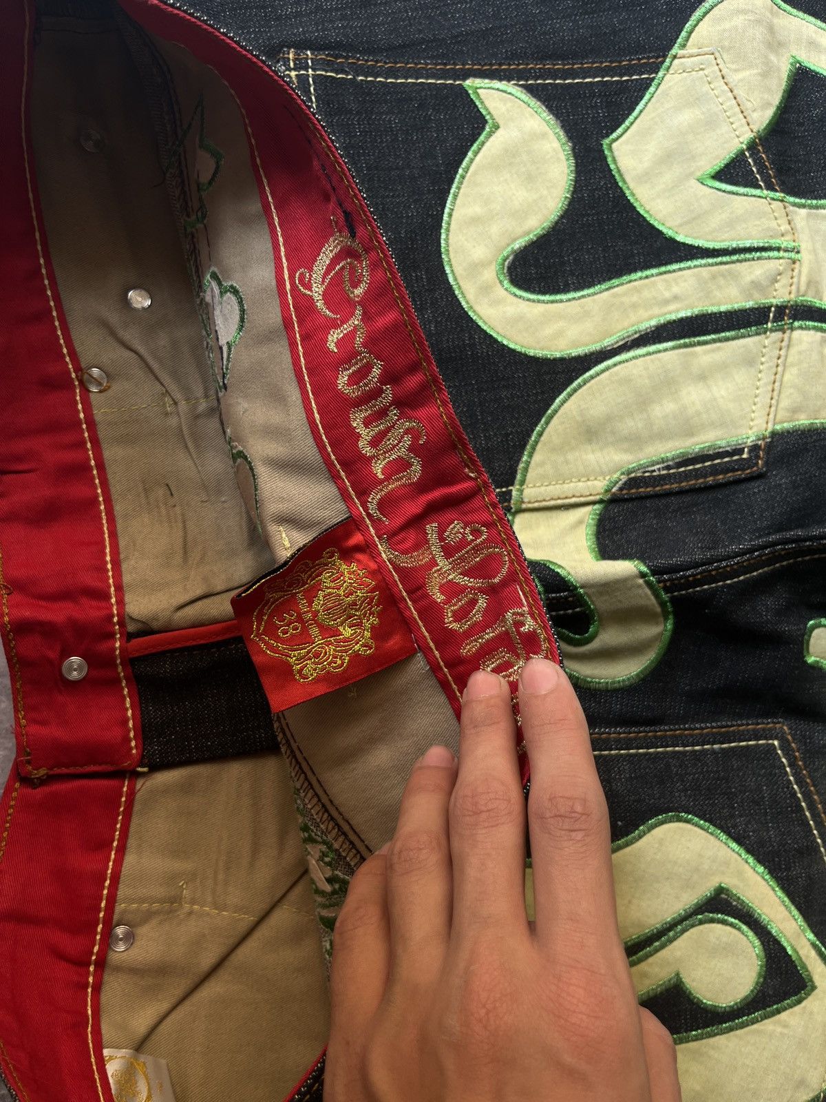 Vintage Crown Holder denim Size US 34 / EU 50 - 10 Thumbnail