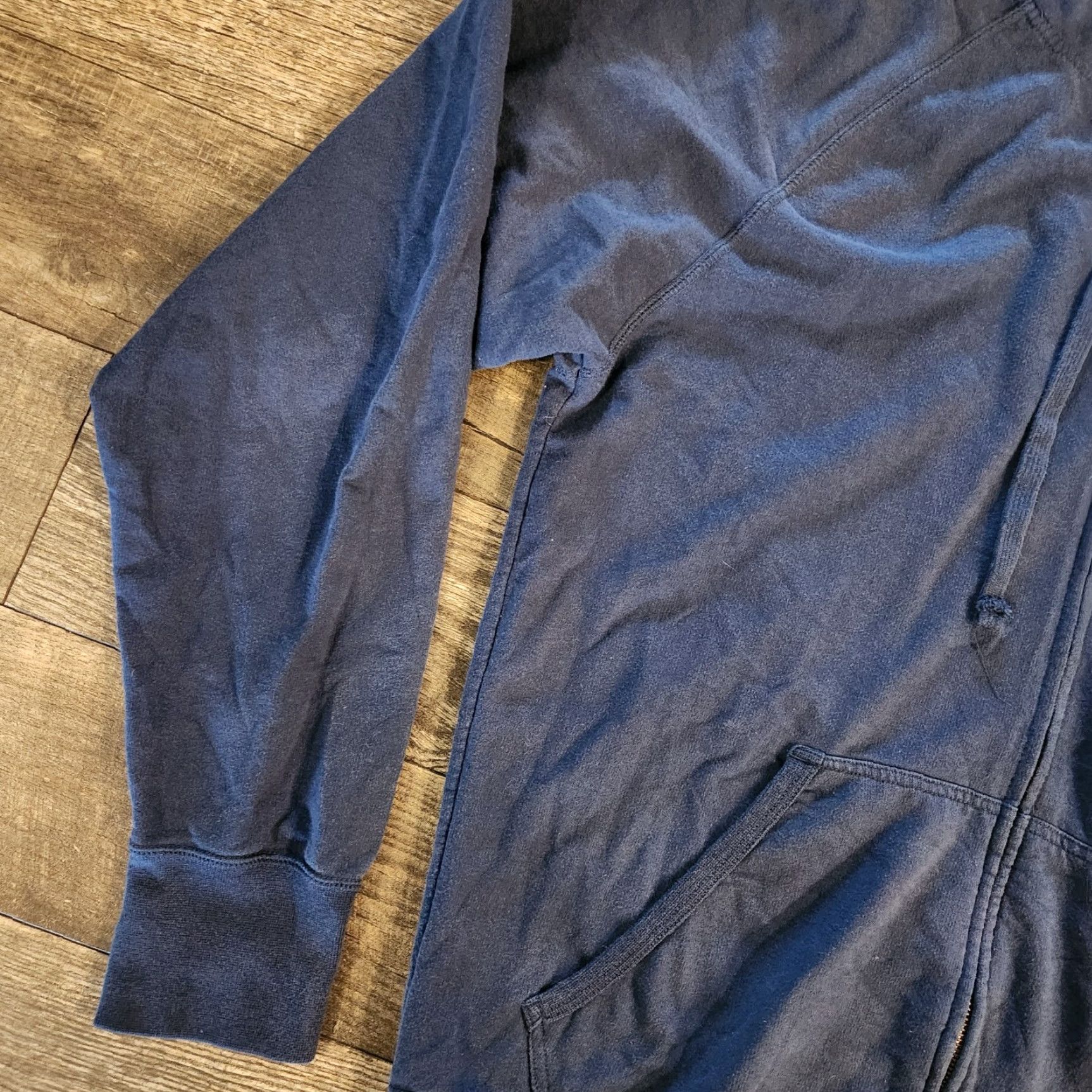 Fox Racing Fox Hoodie Full Zip Mens Large Honor Amongst Riders Blue Double Sided Size US L / EU 52-54 / 3 - 7 Thumbnail