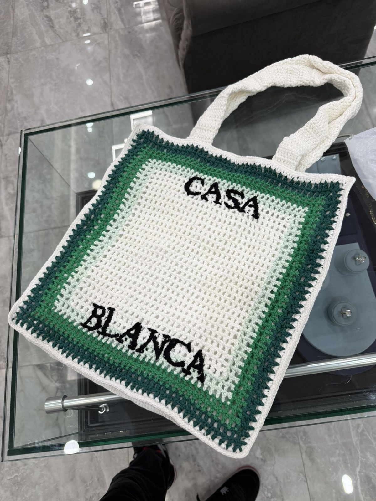Casablanca Casablanca Knitted Tote Bag Size ONE SIZE - 2 Thumbnail