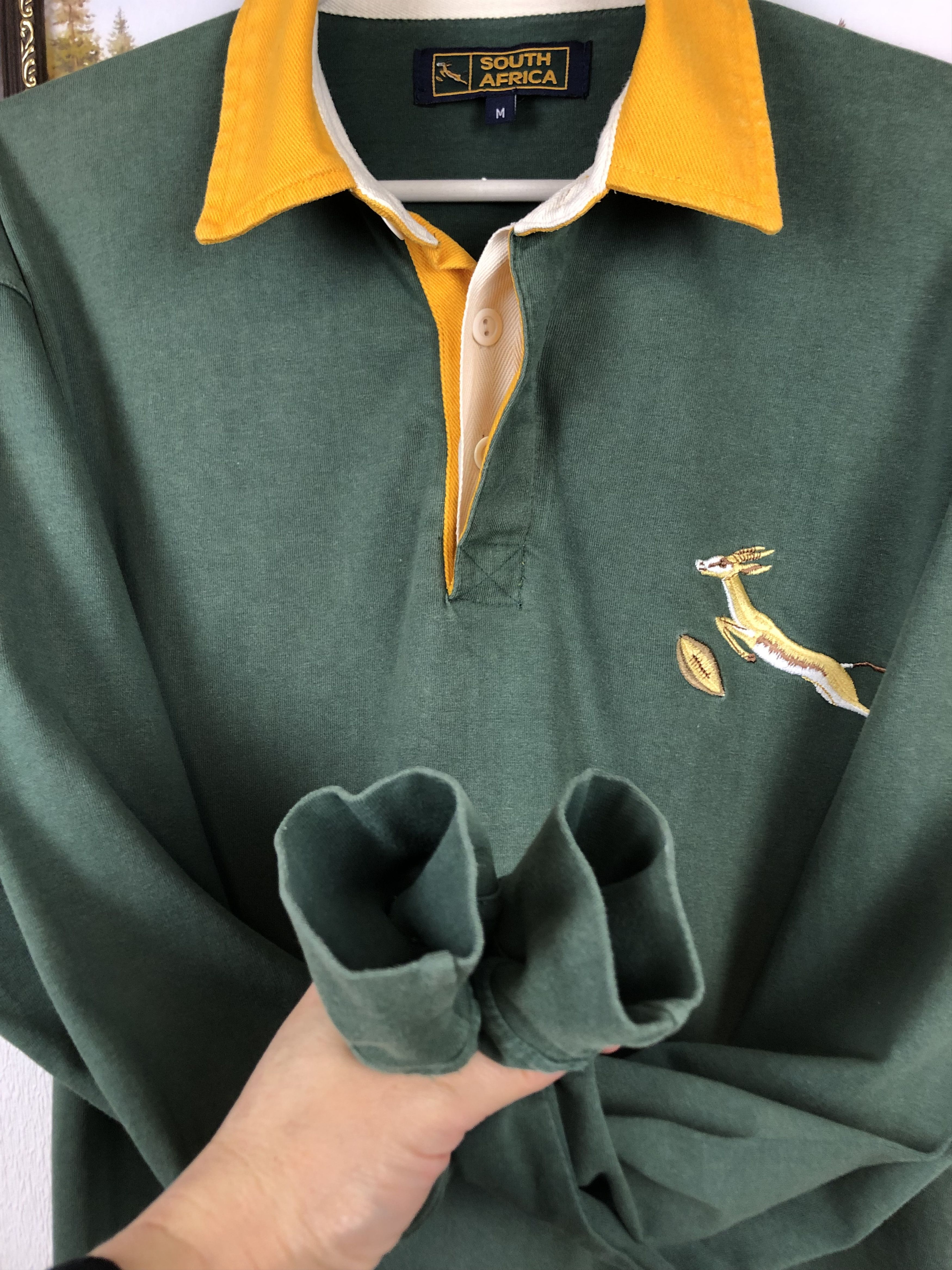 Other Vintage South Africa Rugby Union Jersey Long Sleeve Hype Size US M / EU 48-50 / 2 - 6 Thumbnail