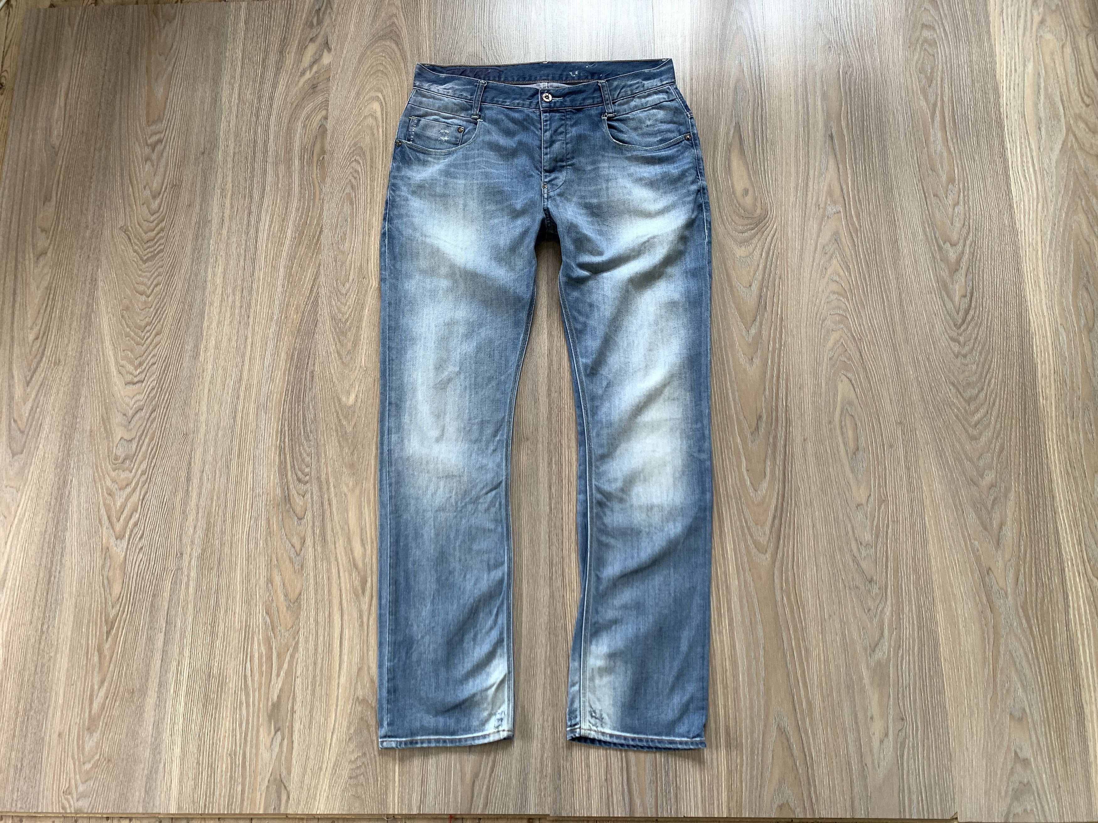 G-Star G Star Raw New Radar Tapered Distressed Jeans Size US 34 / EU 50 - 1 Thumbnail