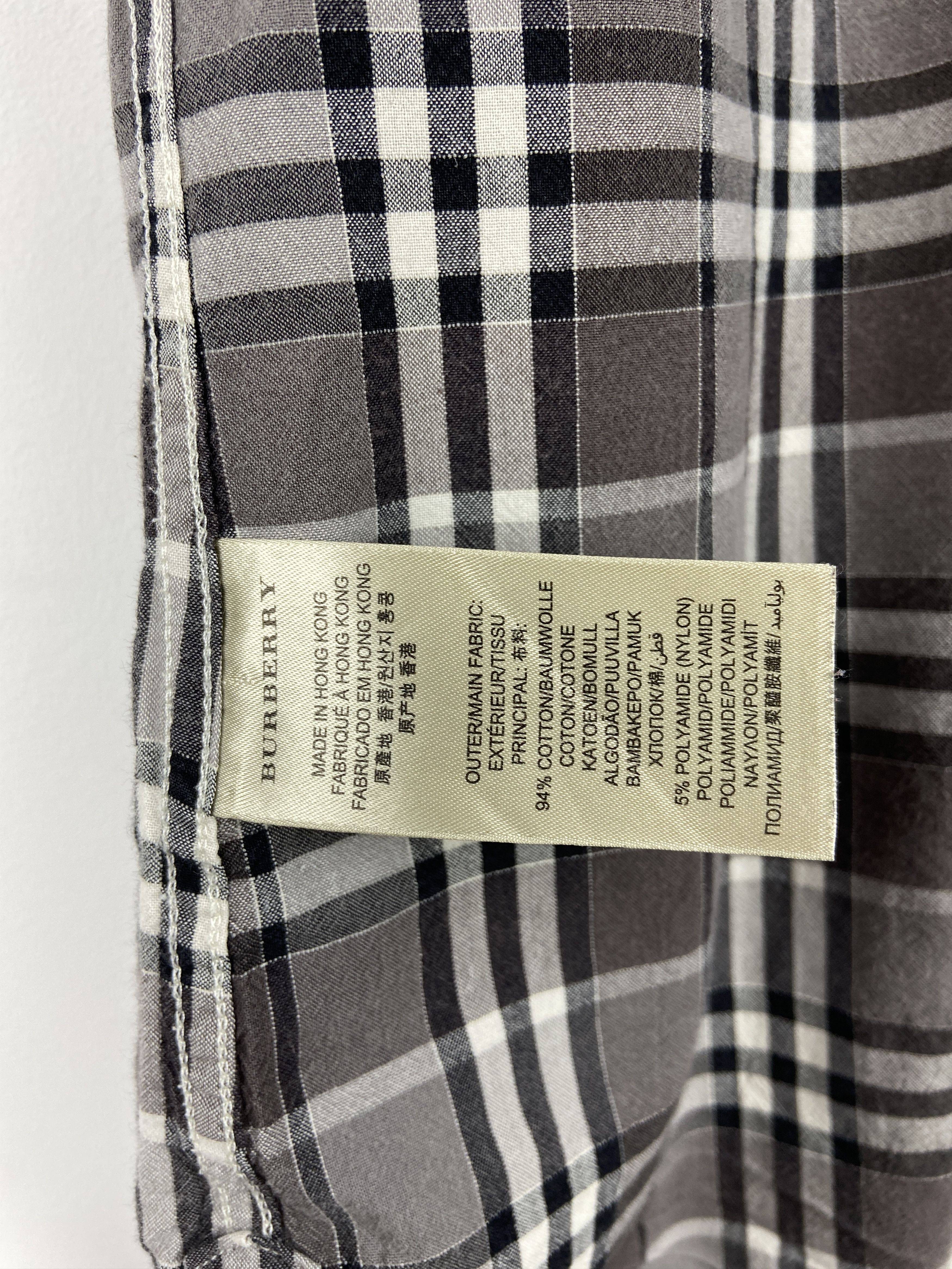Burberry Burberry Brit Nova Check Button Up Shirt Size US S / EU 44-46 / 1 - 11 Thumbnail