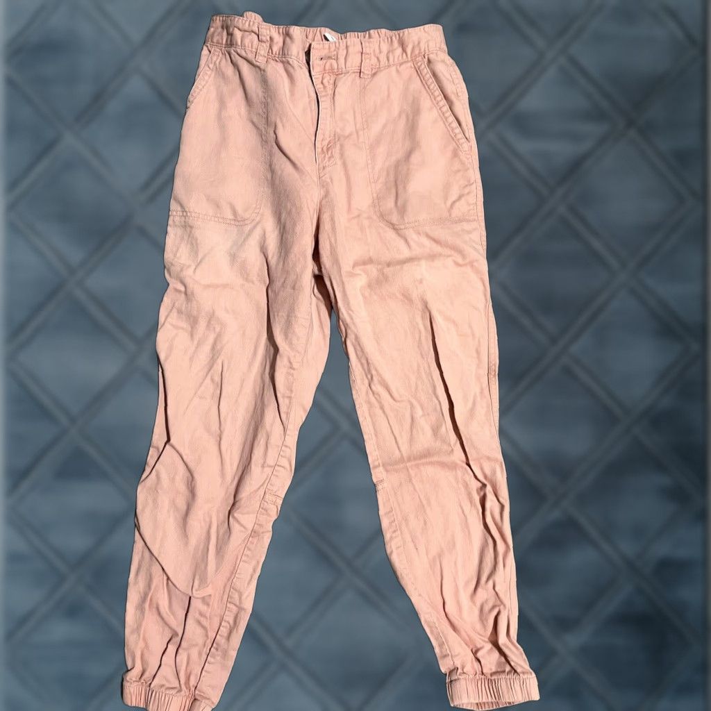 Gap VINTAGE Gap Pink Jogger Pants Women's Size 4 Casual Sport Comfortable Size 27" / US 4 / IT 40 - 1 Thumbnail
