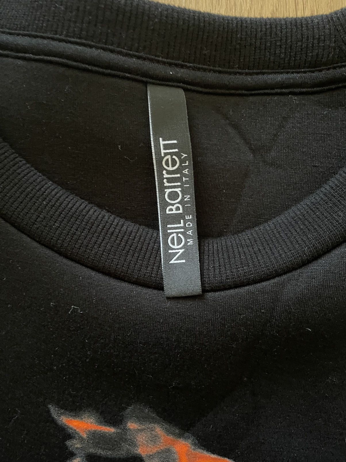 Neil Barrett Neil Barrett Men’s Flame Thunderbolt Sweatshirt Size US XL / EU 56 / 4 - 3 Thumbnail