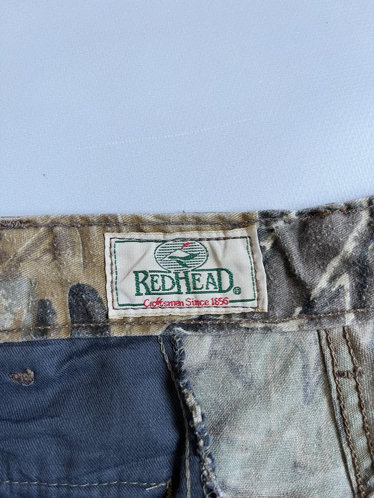 Redhead Vintage RedHead Camo RealTree Cargo Trousers Combat Pants Size US 34 / EU 50 - 6 Thumbnail