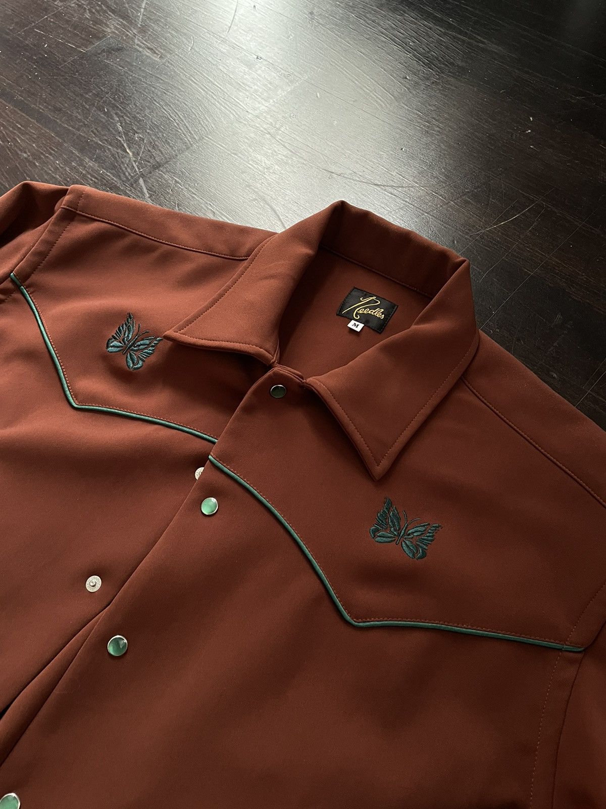 Needles Needles Cowboy Piping Brown Jacket Size US M / EU 48-50 / 2 - 2 Thumbnail