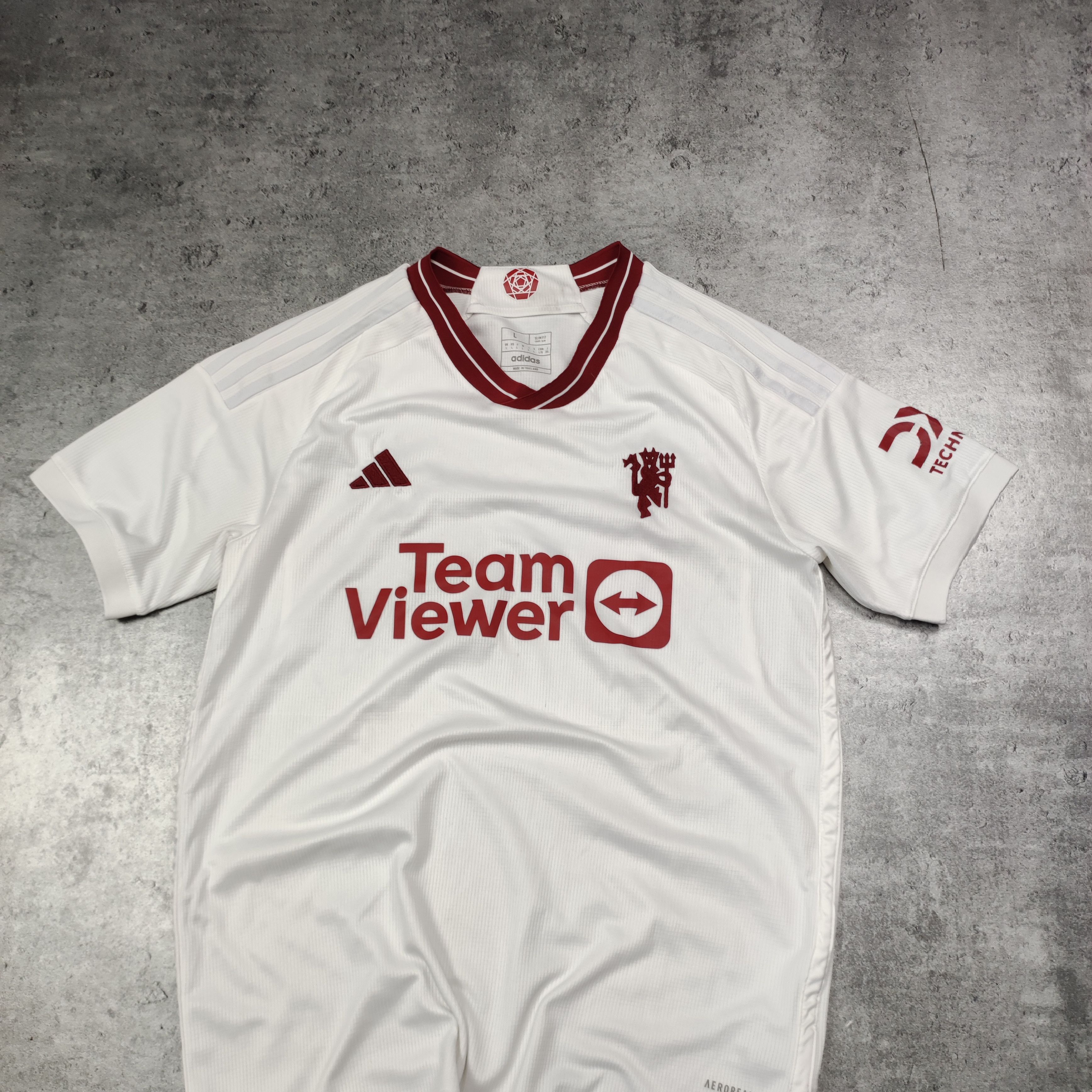 Adidas Adidas x Manchester United 2023 Away Football Jersey Size US L / EU 52-54 / 3 - 2 Thumbnail