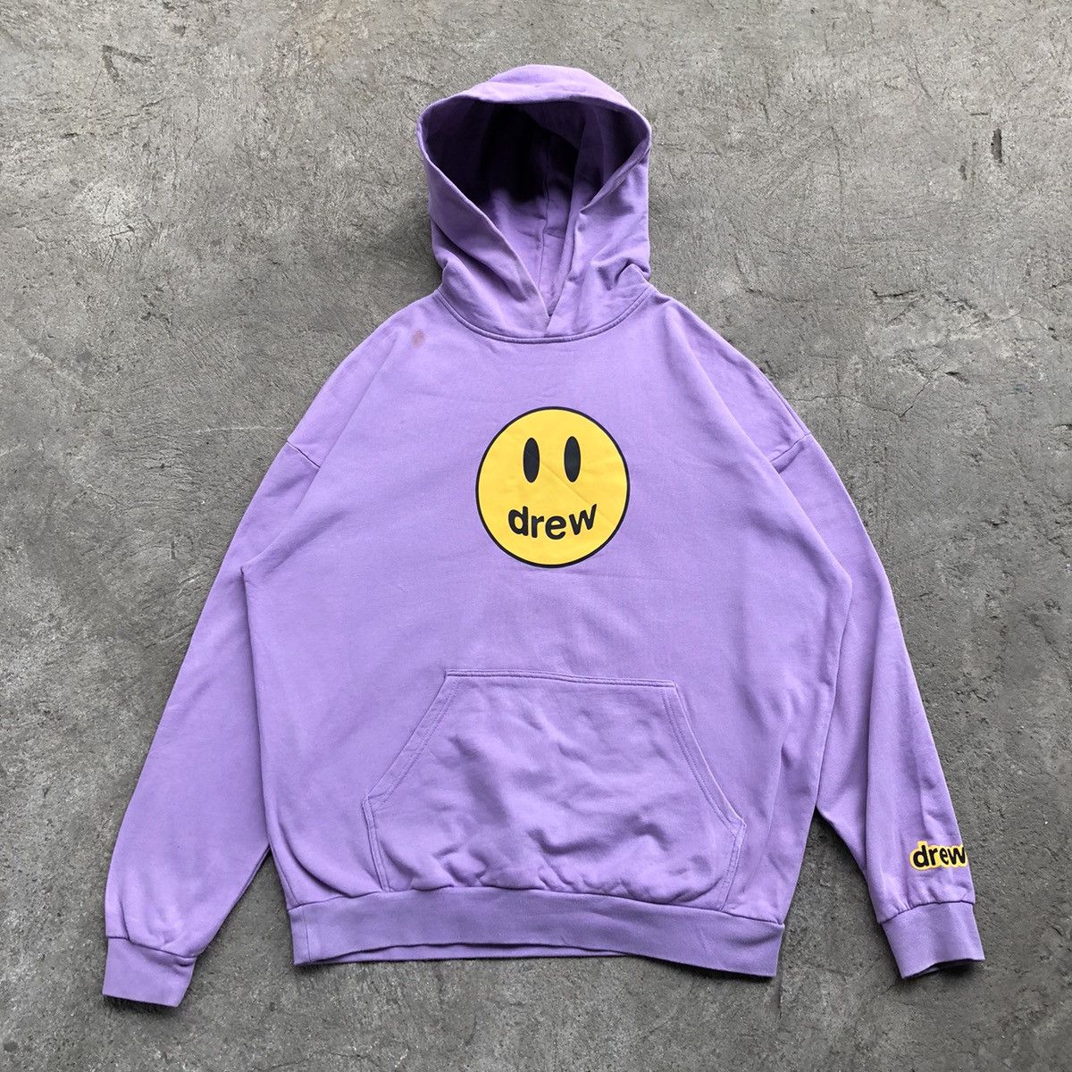 Drew House × Justin Bieber Drew House Mascot Lavander Hoodie Size US XXL / EU 58 / 5 - 1 Thumbnail