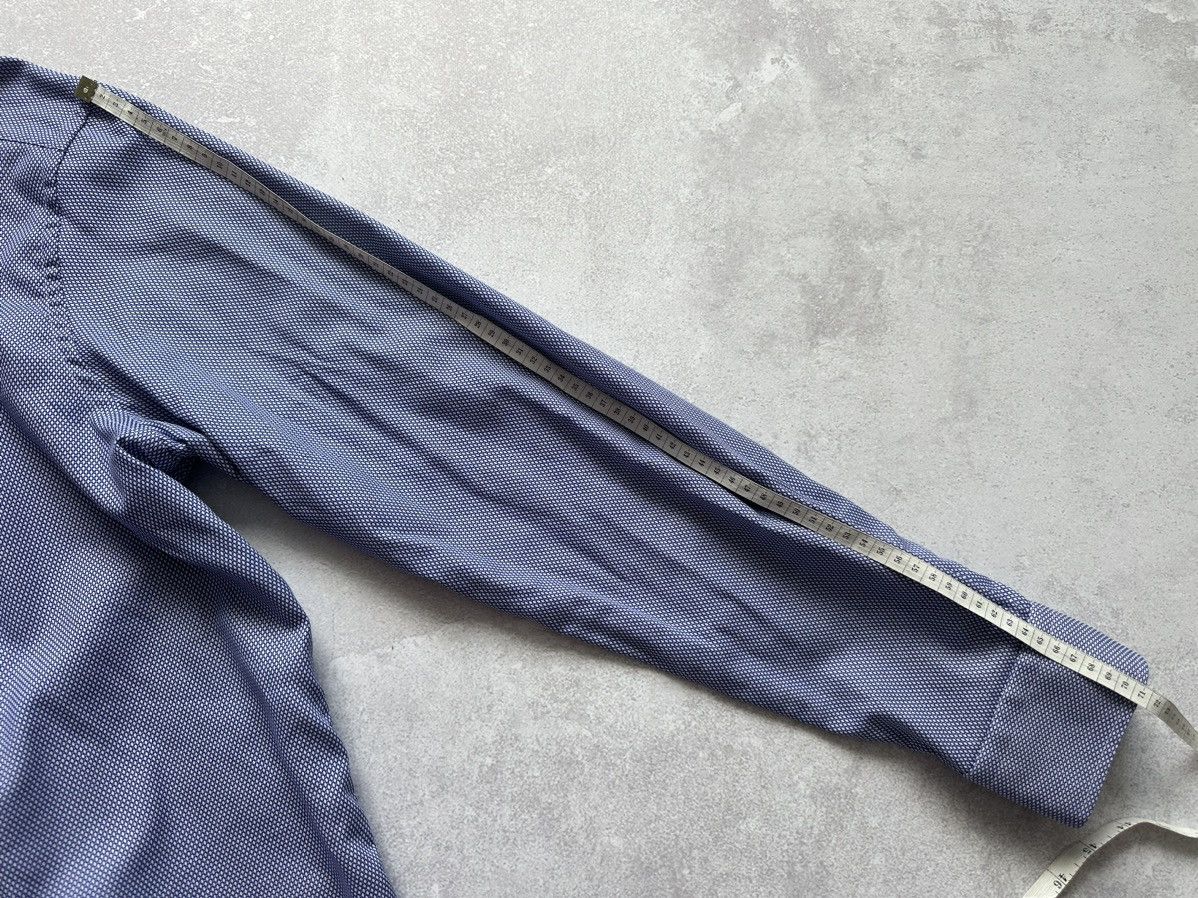 Eton Eton Slim Denim Button Up Shirt Blue Size XXL 46/18 Slim Size US XXL / EU 58 / 5 - 7 Thumbnail