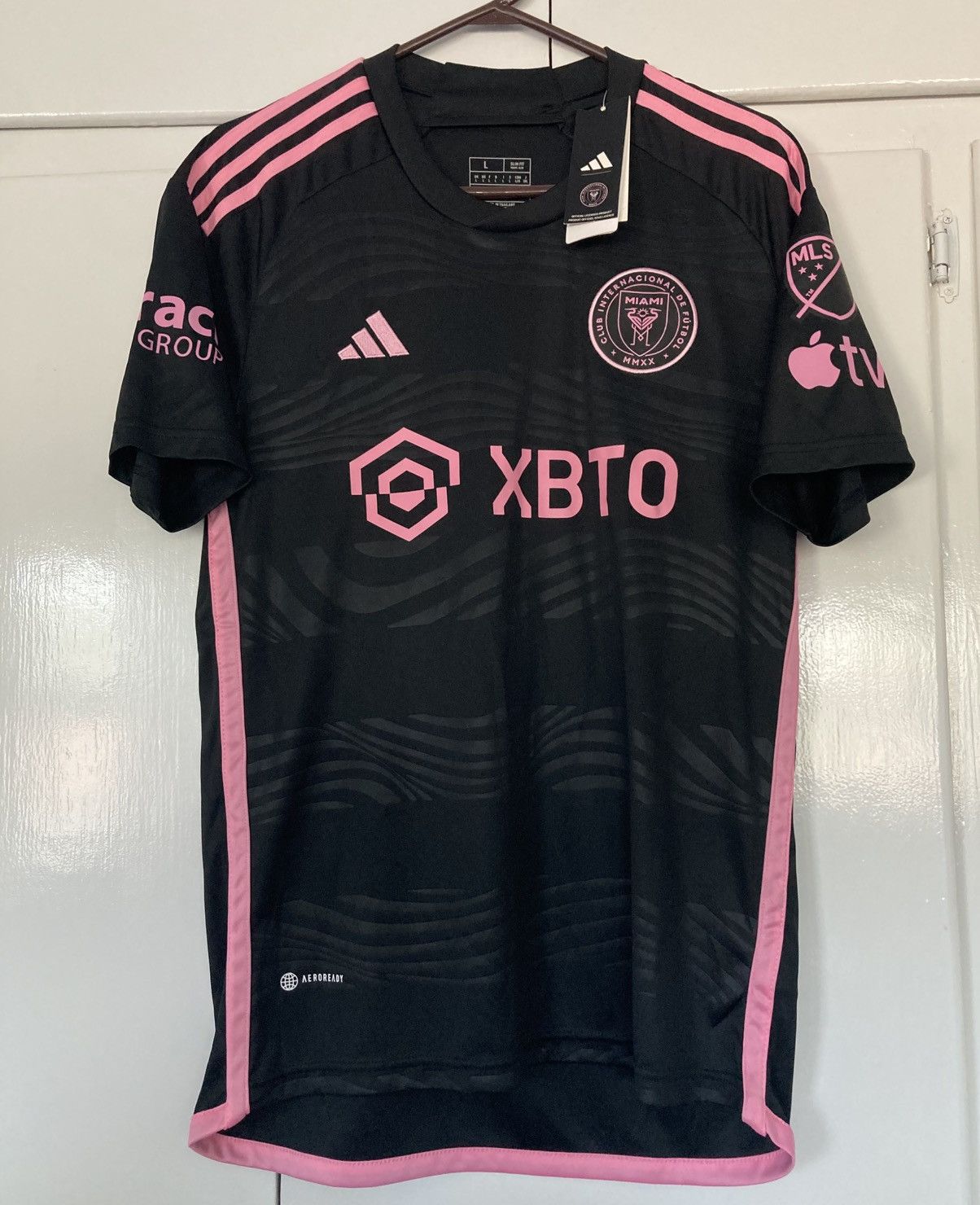 Adidas ADIDAS INTER MIAMI CF LIONEL MESSI 10 JERSEY 2023 MLS SOCCER Size US L / EU 52-54 / 3 - 1 Thumbnail