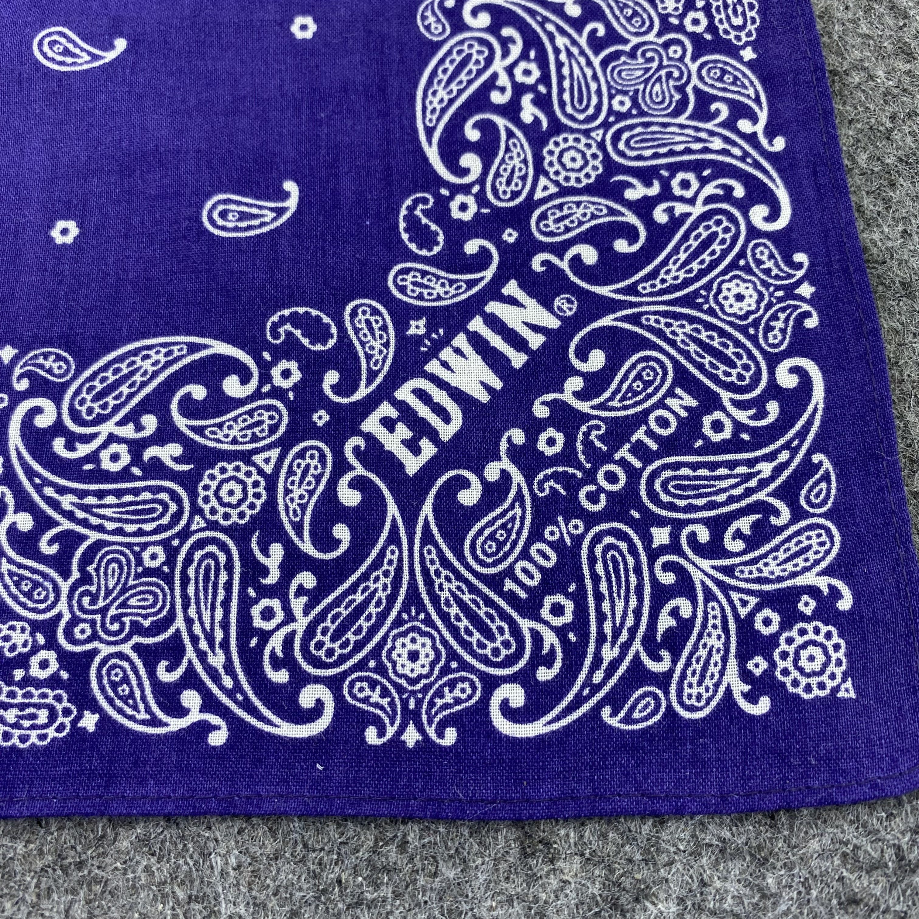 Edwin Edwin Handkerchief / Bandana / Neckerchief-B1409 Size ONE SIZE - 7 Thumbnail
