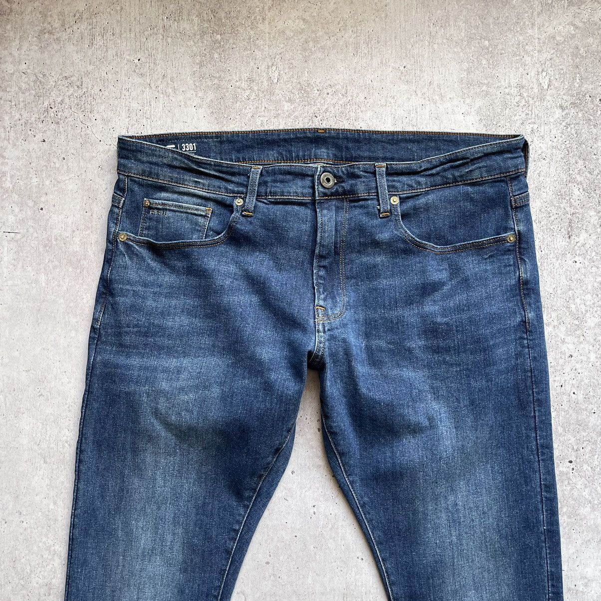 G-Star × Jean Gstar Raw 3301 Skinny Size US 38 / EU 54 - 6 Thumbnail
