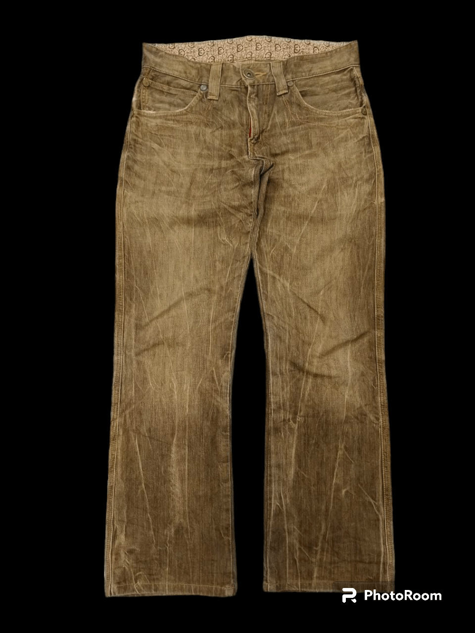 WASHED BROWN EDWIN DENIM PANTS