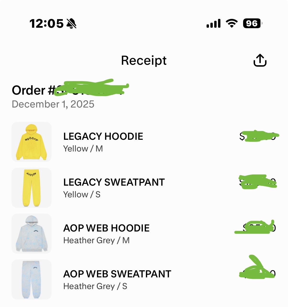 Sp5der SP5DER YELLOW LEGACY PANTS Size US 30 / EU 46 - 11 Thumbnail
