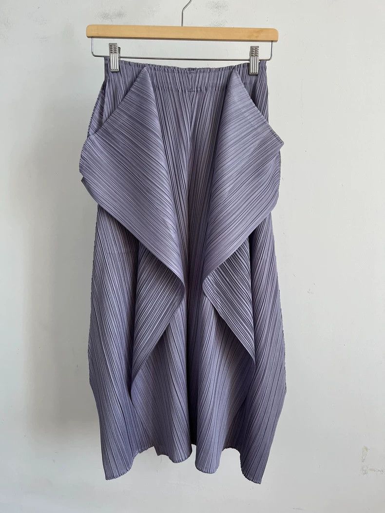 Issey Miyake Issey Miyake Pleated Skirt JF564 - dmc Size US 28 / EU 44 - 1 Thumbnail