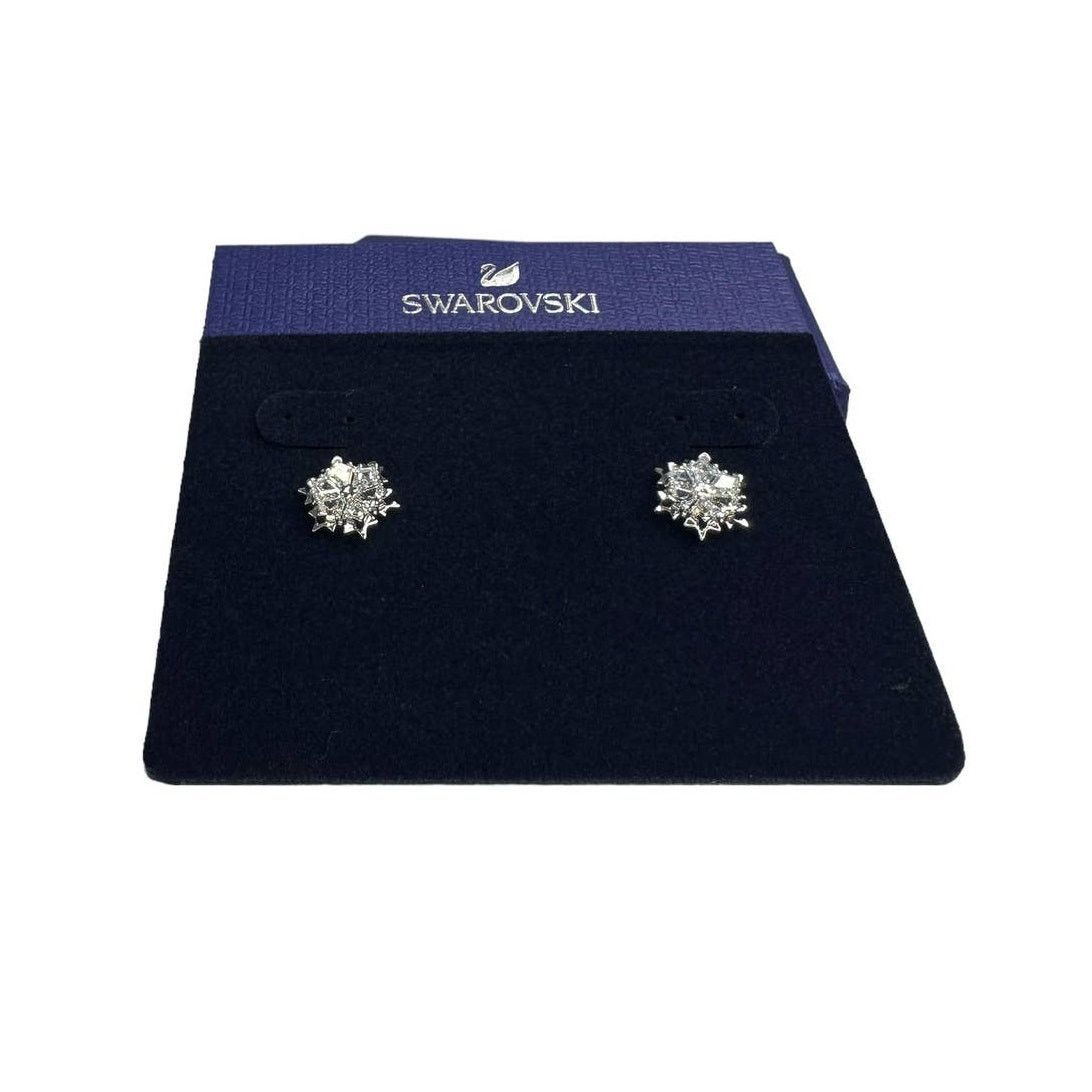 Swarovski Swarovski Magic stud earrings Snowflake Size ONE SIZE - 3 Thumbnail