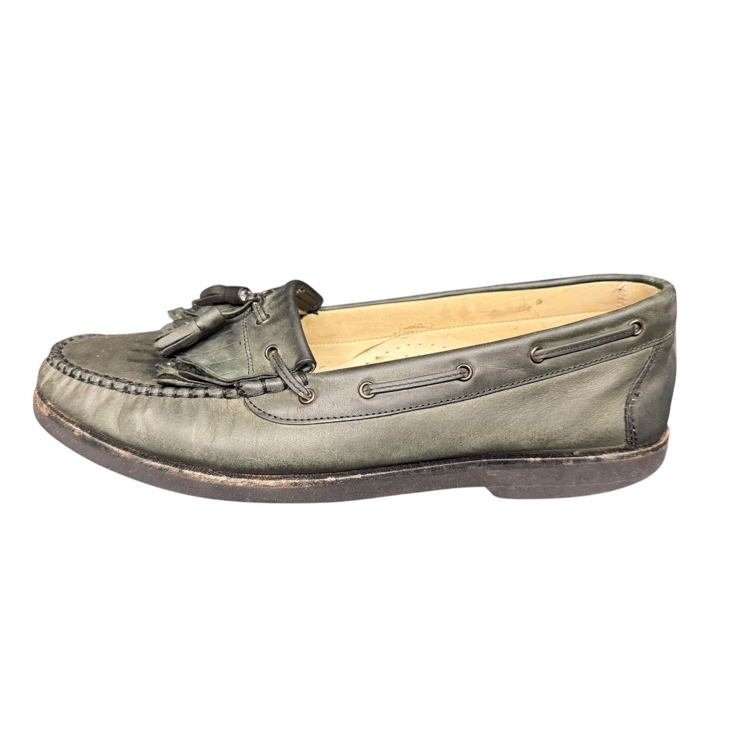 Bally Vintage Bally of Switzerland Leather Tassel Loafers Size 10 Size US 10 / EU 43 - 4 Thumbnail