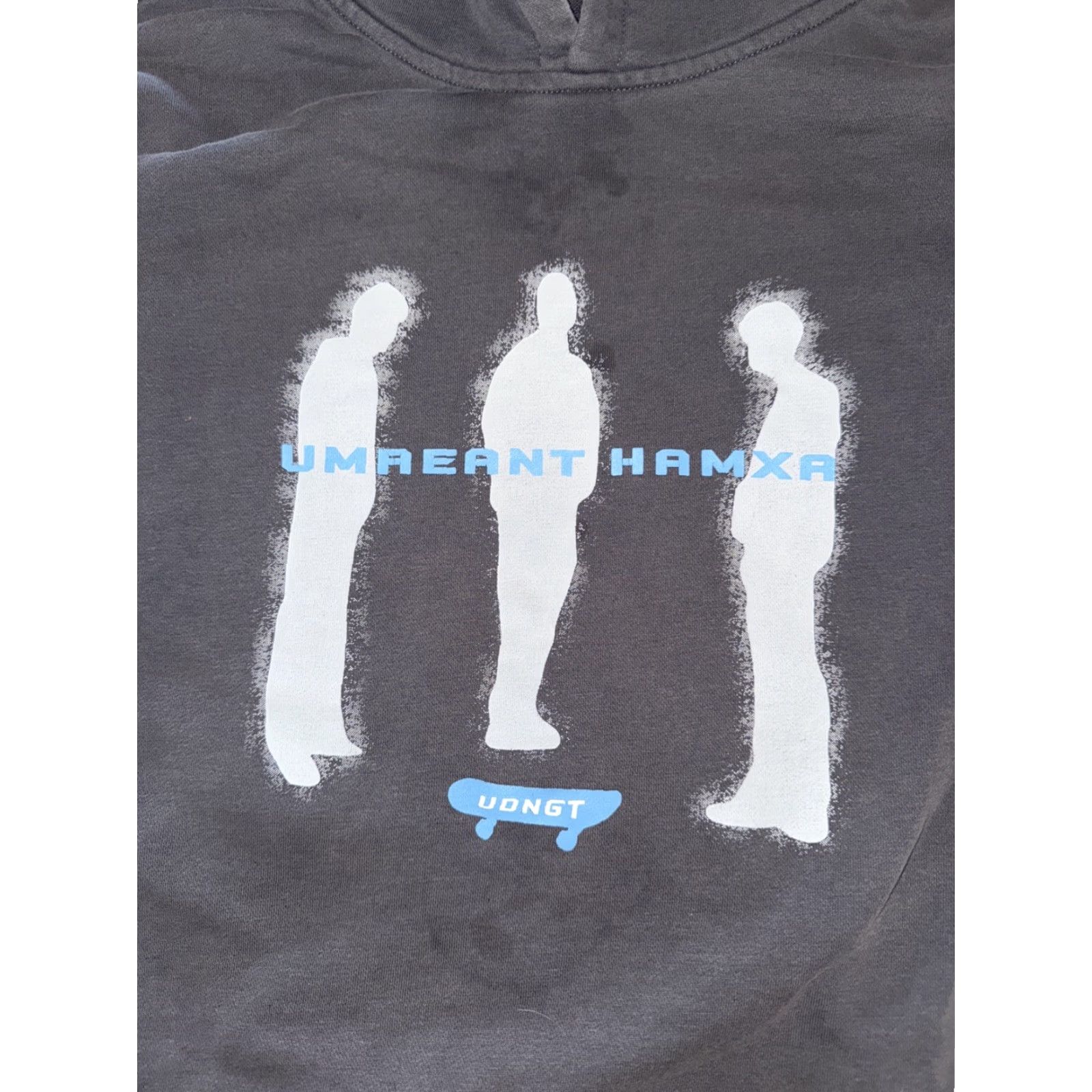 Vintage Aelfric Eden Hoodie Gray M Men Pullover Streetwear Graphic Tee Hype Size US M / EU 48-50 / 2 - 2 Thumbnail