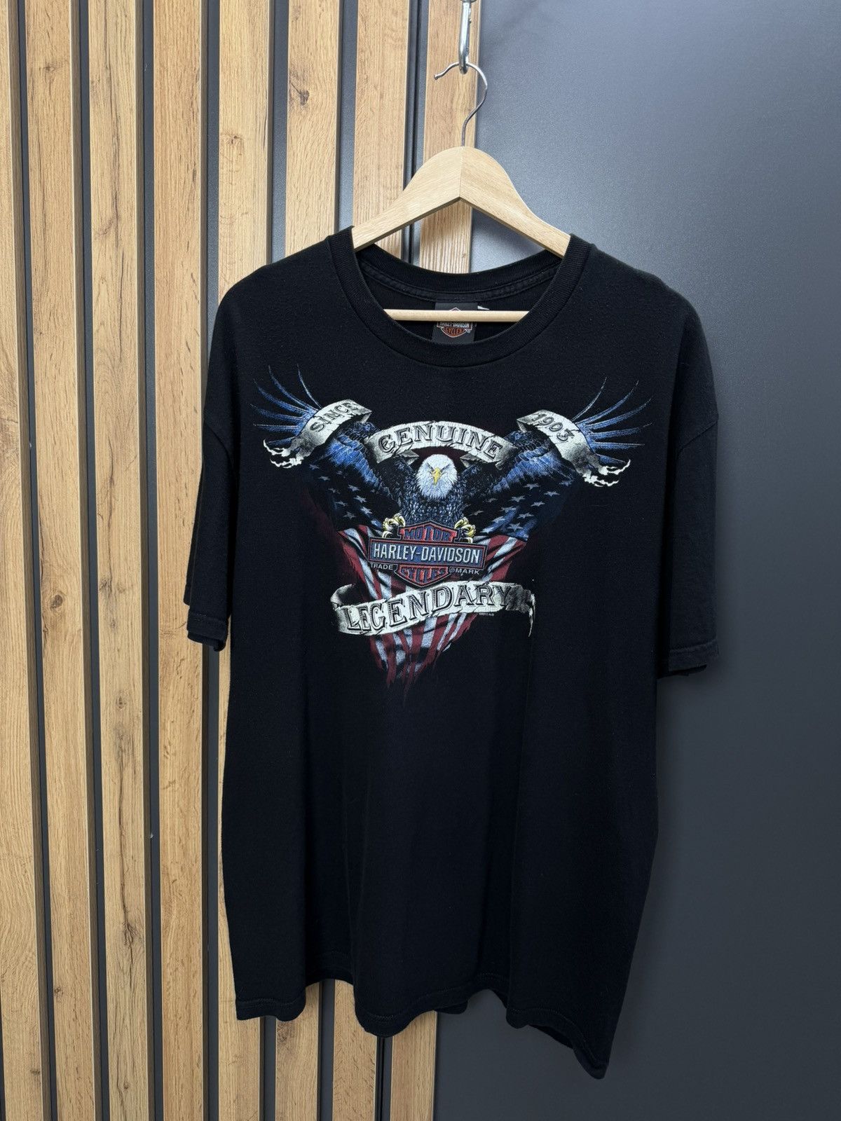 Harley Davidson Harley Davidson Genuine Legendary Eagle Graphic T Shirt XL Size US XL / EU 56 / 4 - 1 Thumbnail