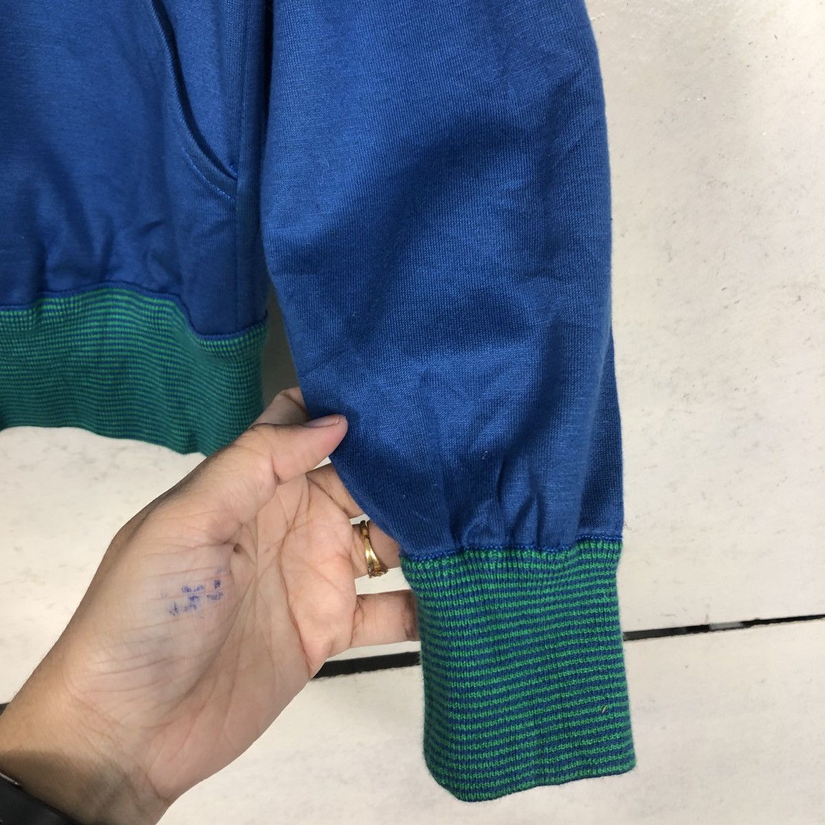 Issey Miyake 📌Reversible Bomber Jacket Cardigan Micmac Multi Color Size US M / EU 48-50 / 2 - 17 Thumbnail