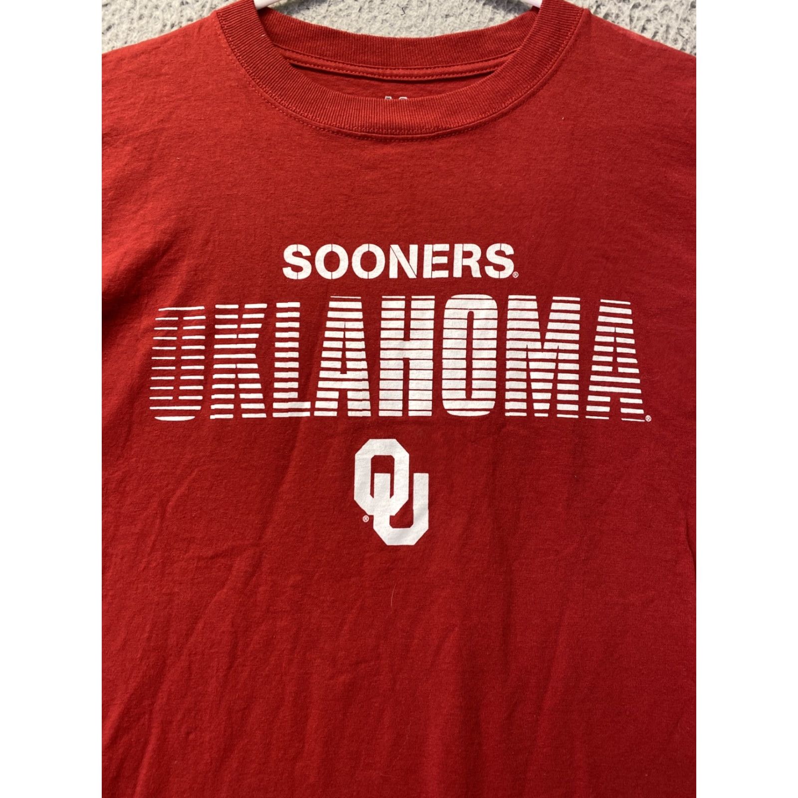 Vintage Knight Oklahoma Sooners Collegiate Long Sleeve Shirt Adult M Red Size US M / EU 48-50 / 2 - 2 Thumbnail