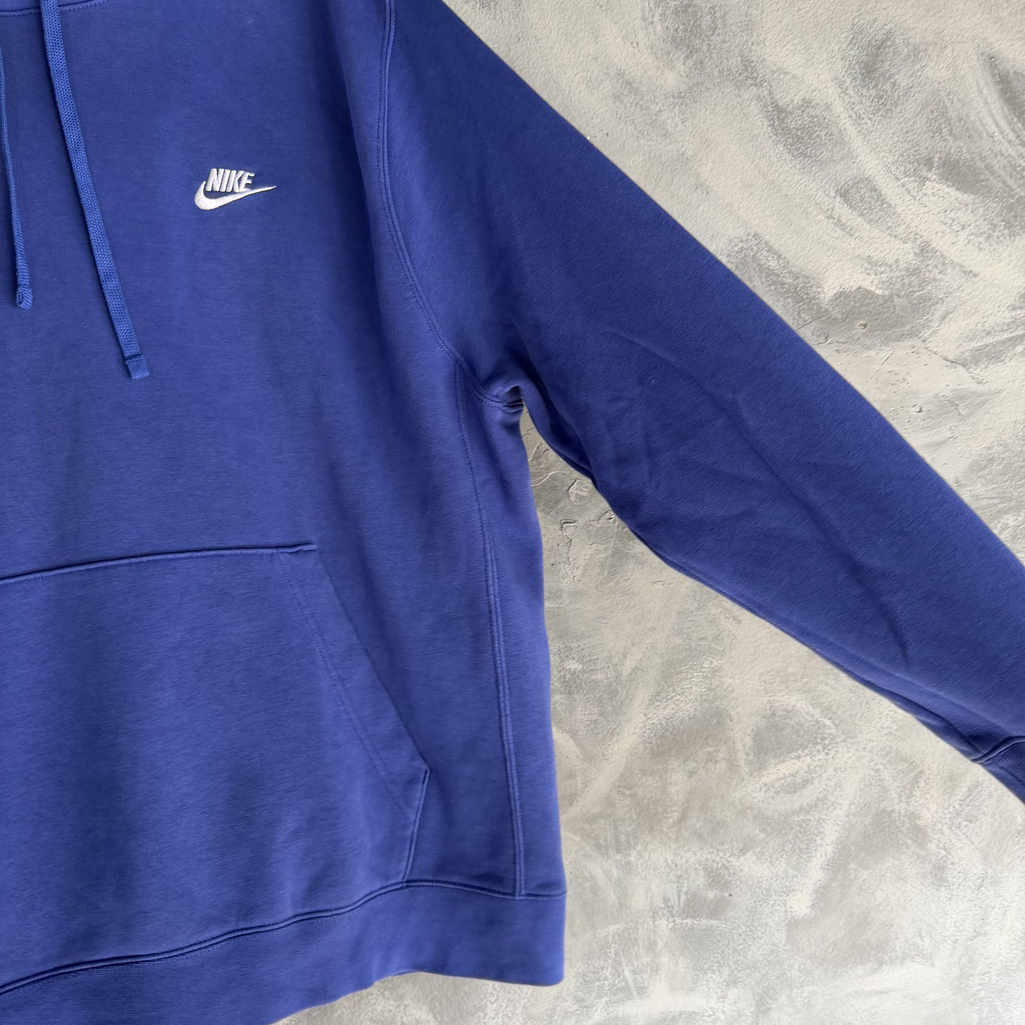 Nike Nike Hoodie Embroidered Swoosh Pullover Sweatshirt Boxy Size US XL / EU 56 / 4 - 3 Thumbnail