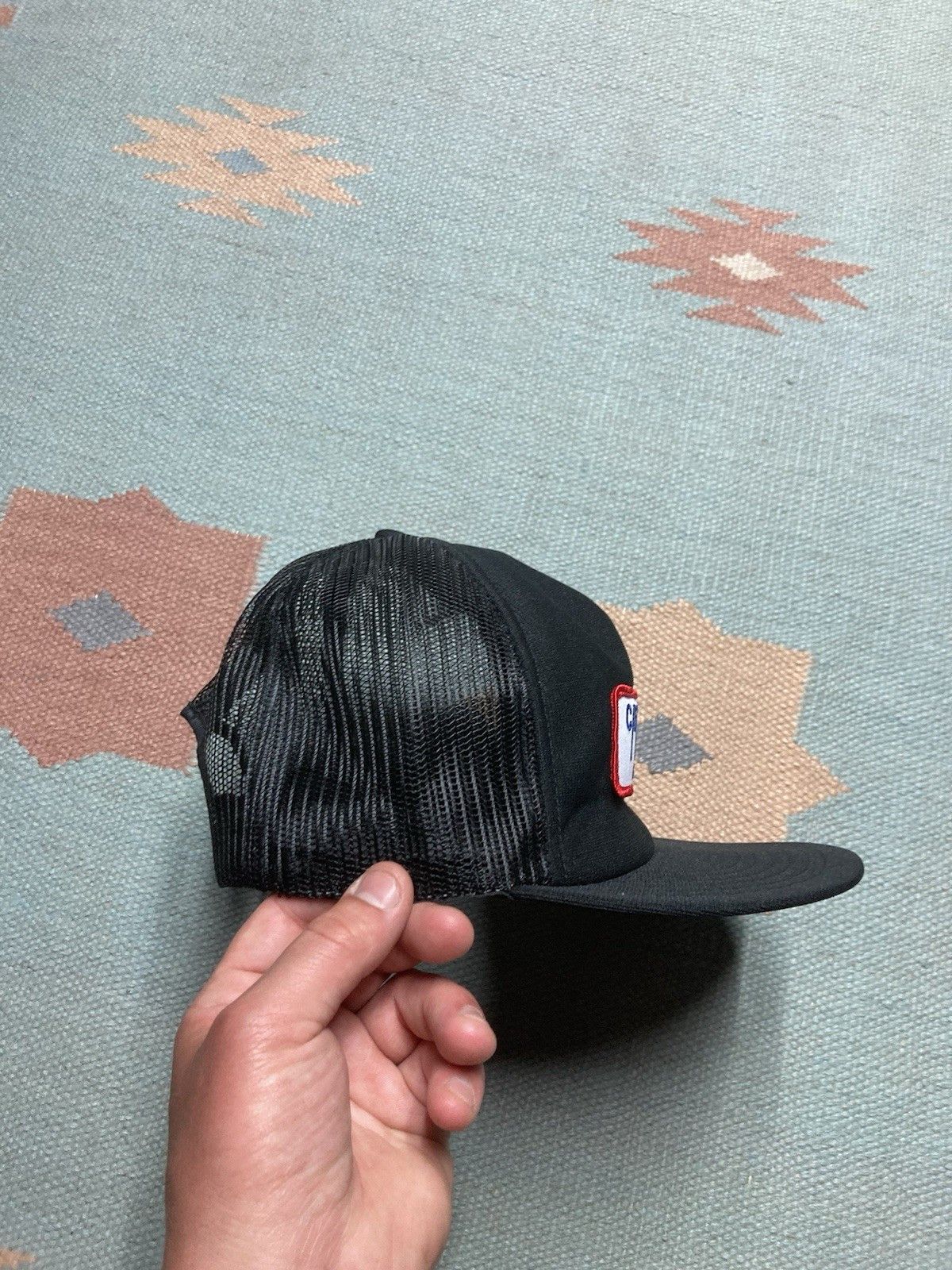 Vintage trucker hat CE Rogers company Mora Minnesota patch made USA Size ONE SIZE - 7 Thumbnail