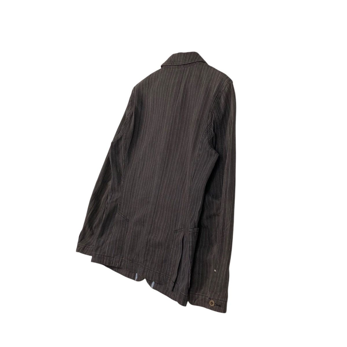 Japanese Brand × Vintage 📌Vintage Hickory Chore Jacket Paul Smith Jeand Issey Miyake Size US M / EU 48-50 / 2 - 11 Thumbnail