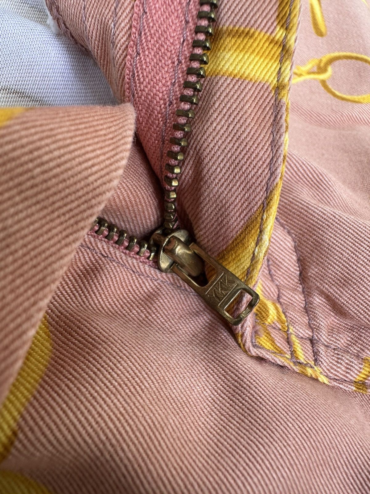 Gucci × Tom Ford Gucci - Tomford 1990 Horse Bit Logo High Waisted Coral Jeans Size 27" / US 4 / IT 40 - 9 Thumbnail