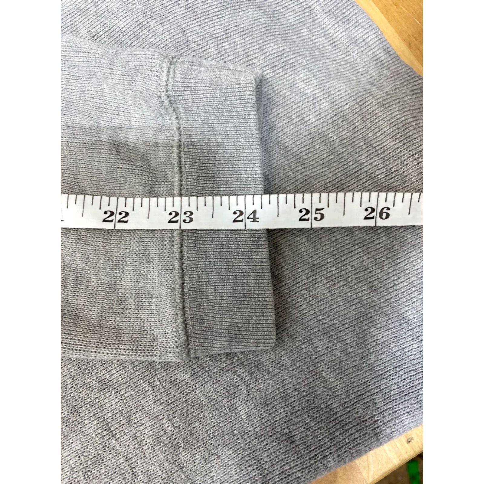 Club Room Club Room Mens Sweater Gray V-Neck Pullover 2XL 100% Cotton Striped (Note: Original pattern is Solid) Size US XXL / EU 58 / 5 - 6 Thumbnail