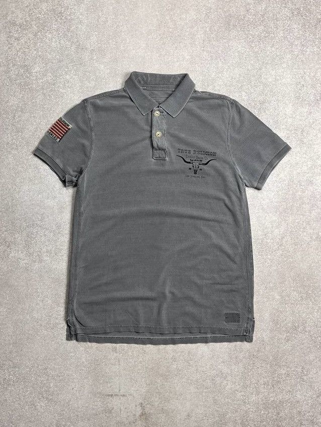 True Religion × Vintage VINTAGE TRUE RELIGION USA ARCHIVAL CHIEF KEEF STYLE SHIRT L Size US L / EU 52-54 / 3 - 1 Thumbnail