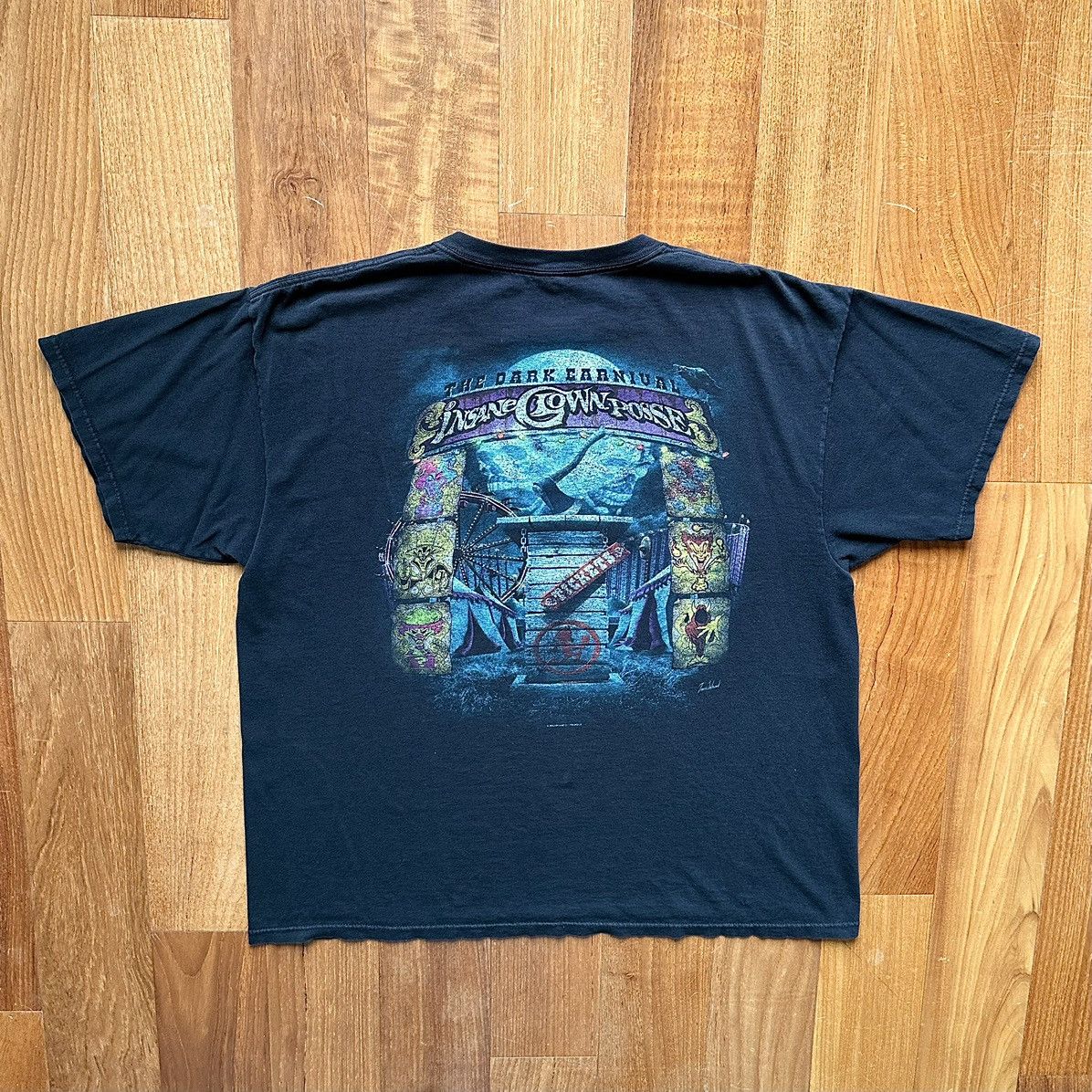 Band Tees Crazy Y2K 00s Insane Clown Posse Rap Band T-Shirt Size US XL / EU 56 / 4 - 2 Thumbnail