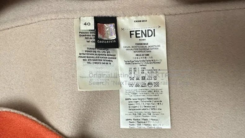 Fendi Fendi Thin cashmere cloak coat Size XS / US 0-2 / IT 36-38 - 2 Thumbnail